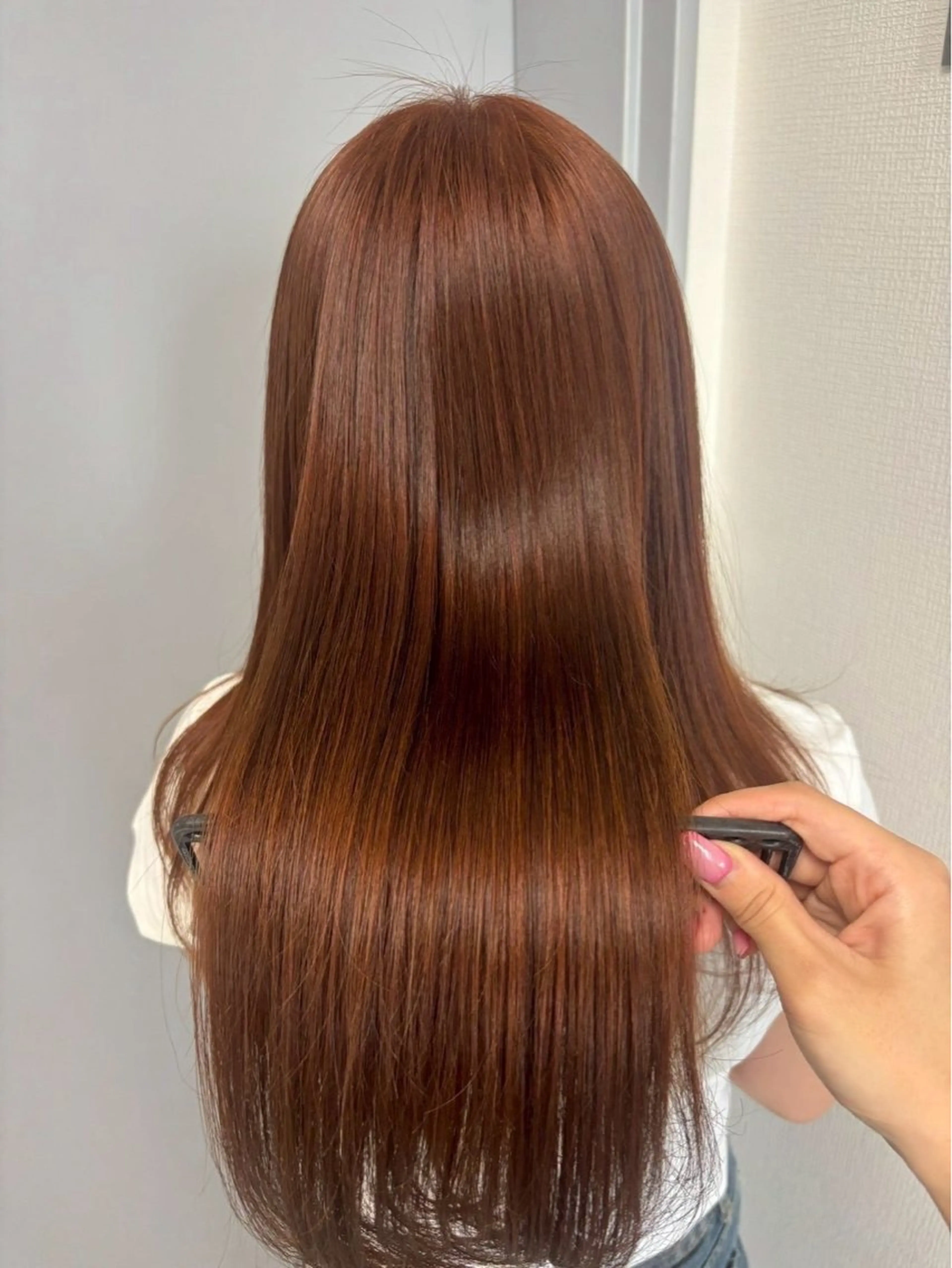 ロング カラー ヘアカラー トリートメント 🫧暖色カラー🫧/ Masaruのヘアスタイル