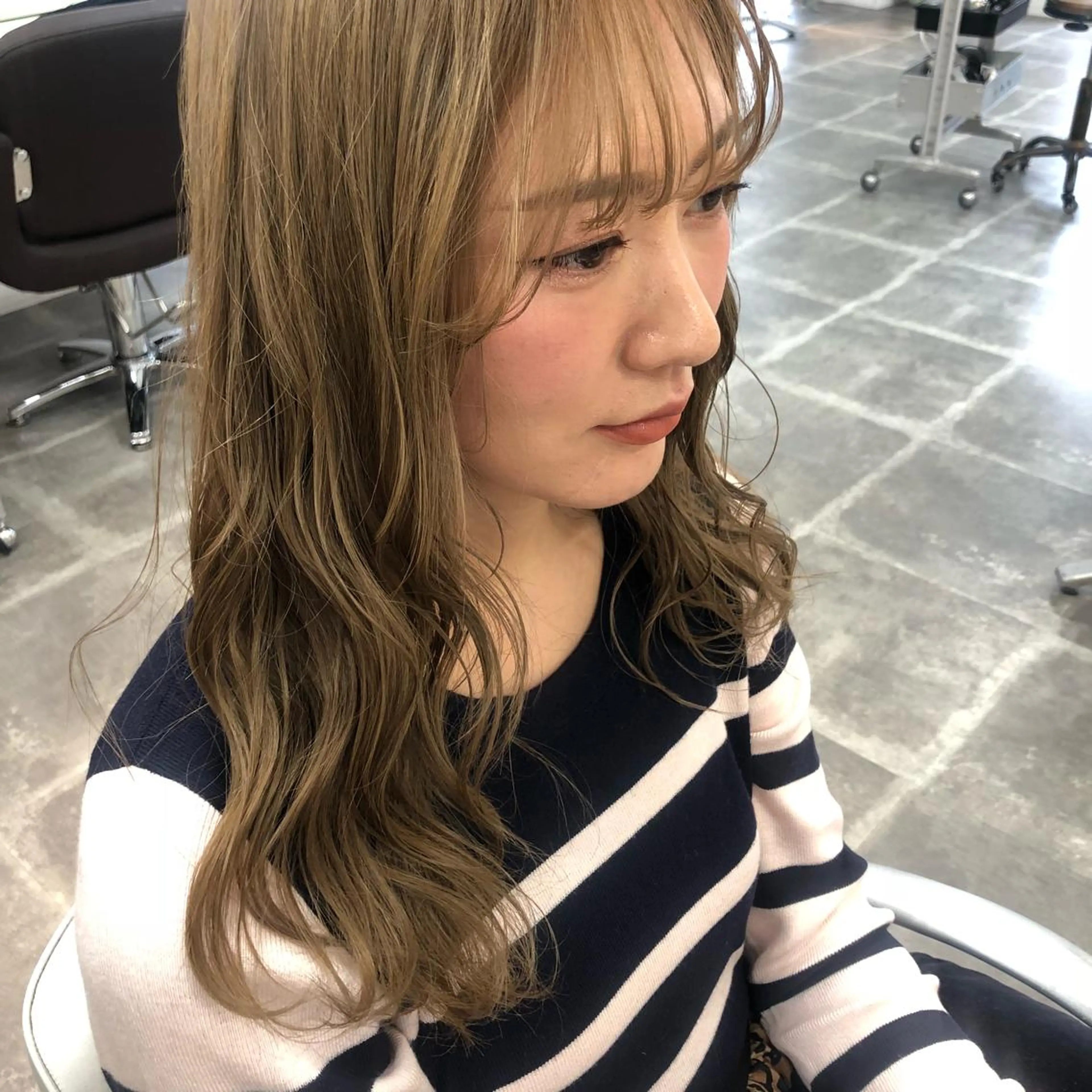 ロング カラー ヘアアレンジ 眠れるヘッドスパ✨ chacoのヘアスタイル