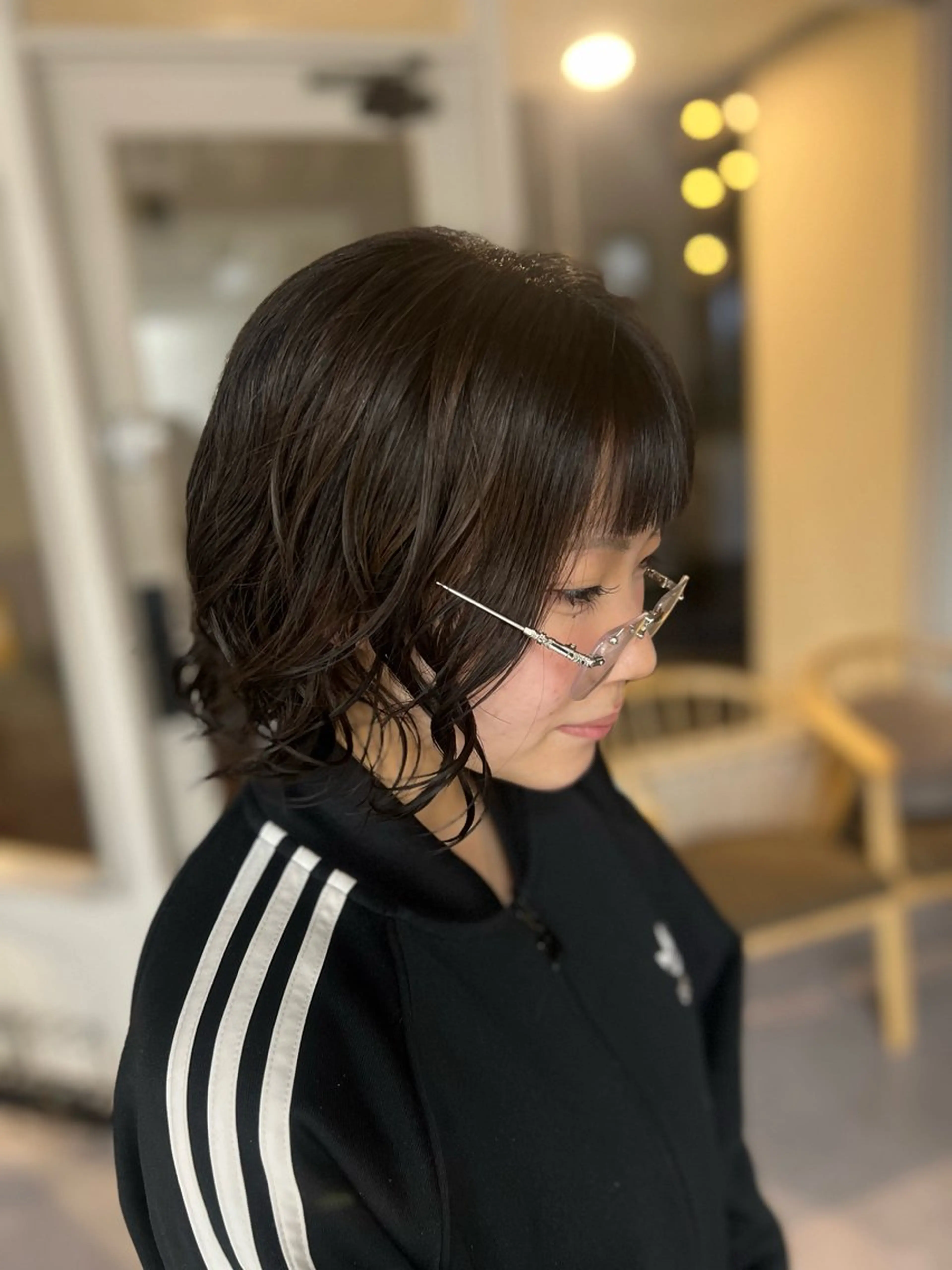 パーマ ayaka🌻 艶カラー✨縮毛矯正のヘアスタイル