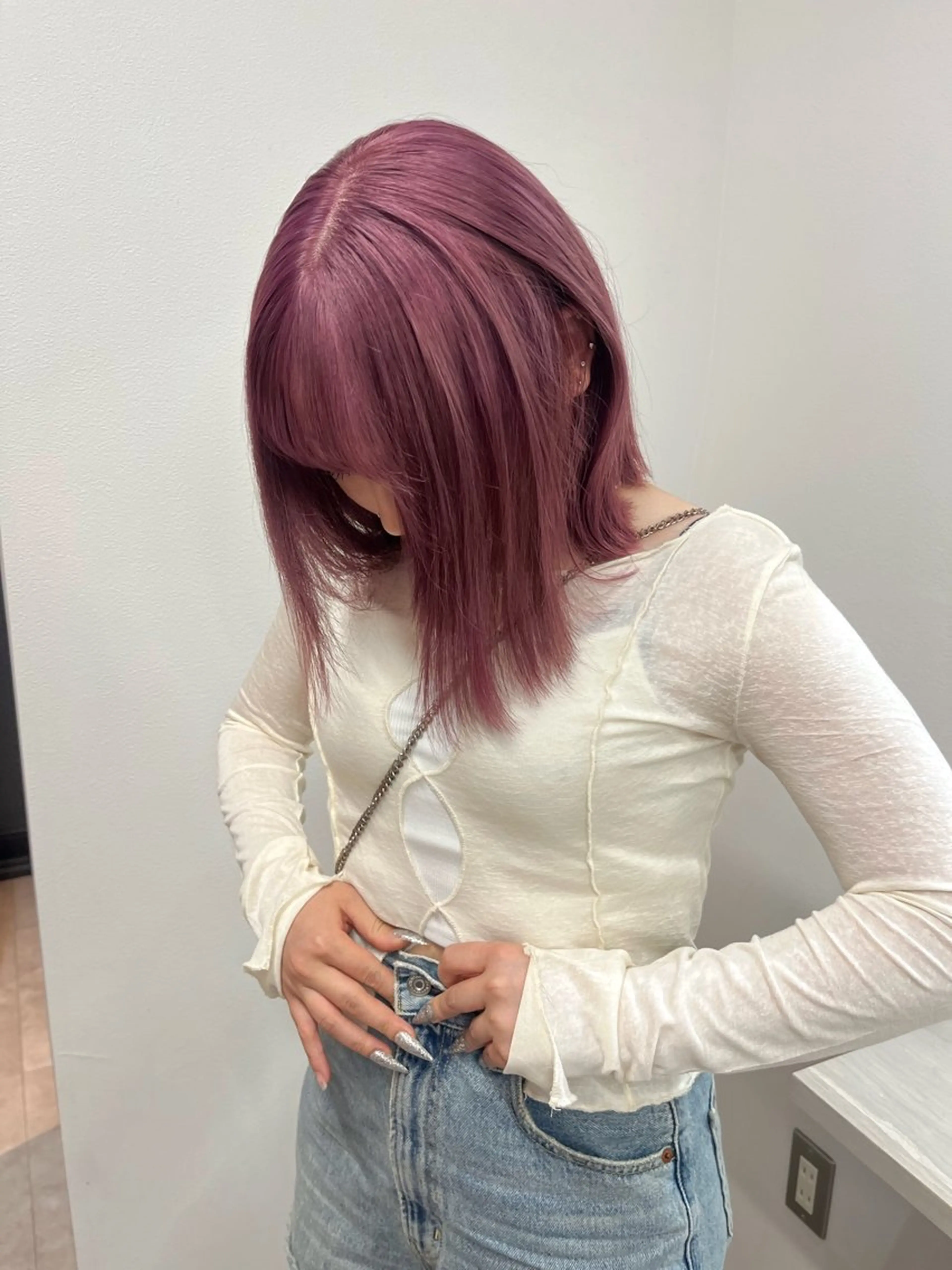 カラー ヘアカラー aya/ブリーチ/ ボブ/ショートのヘアスタイル