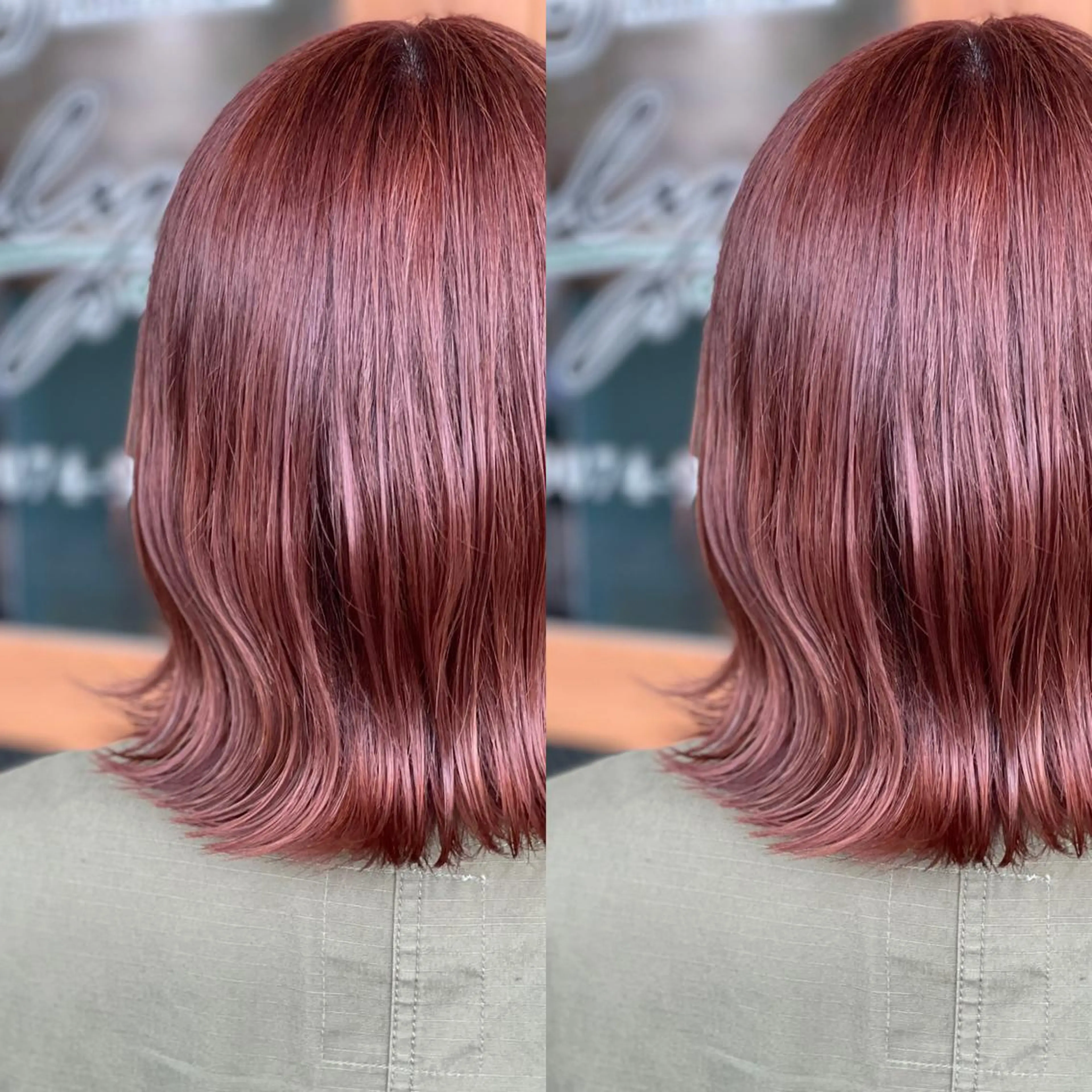 ミディアム カラー Snaly カラー特化ページのヘアスタイル