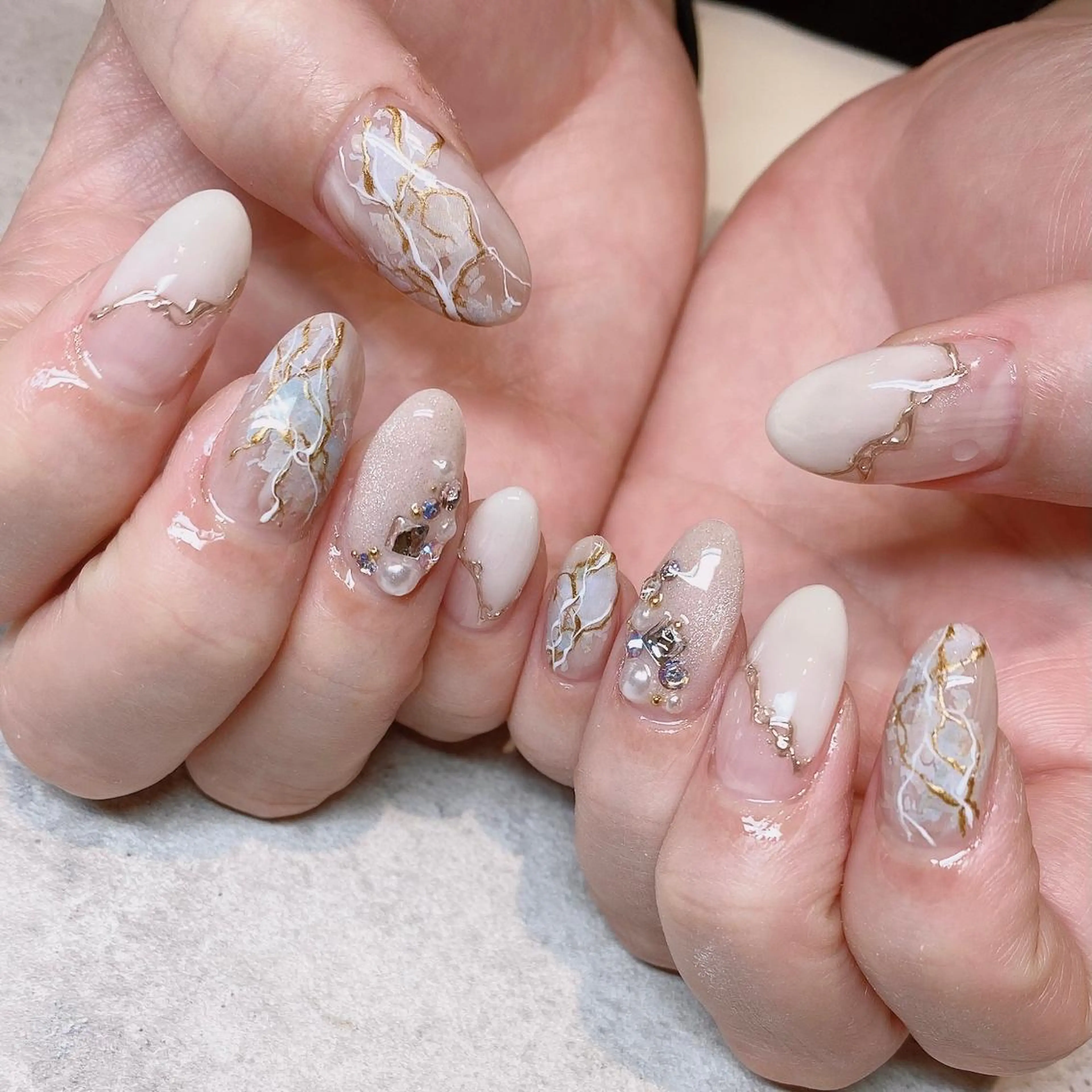 ネイル among アマン所属・lecoa_ kana／amongのネイルデザイン