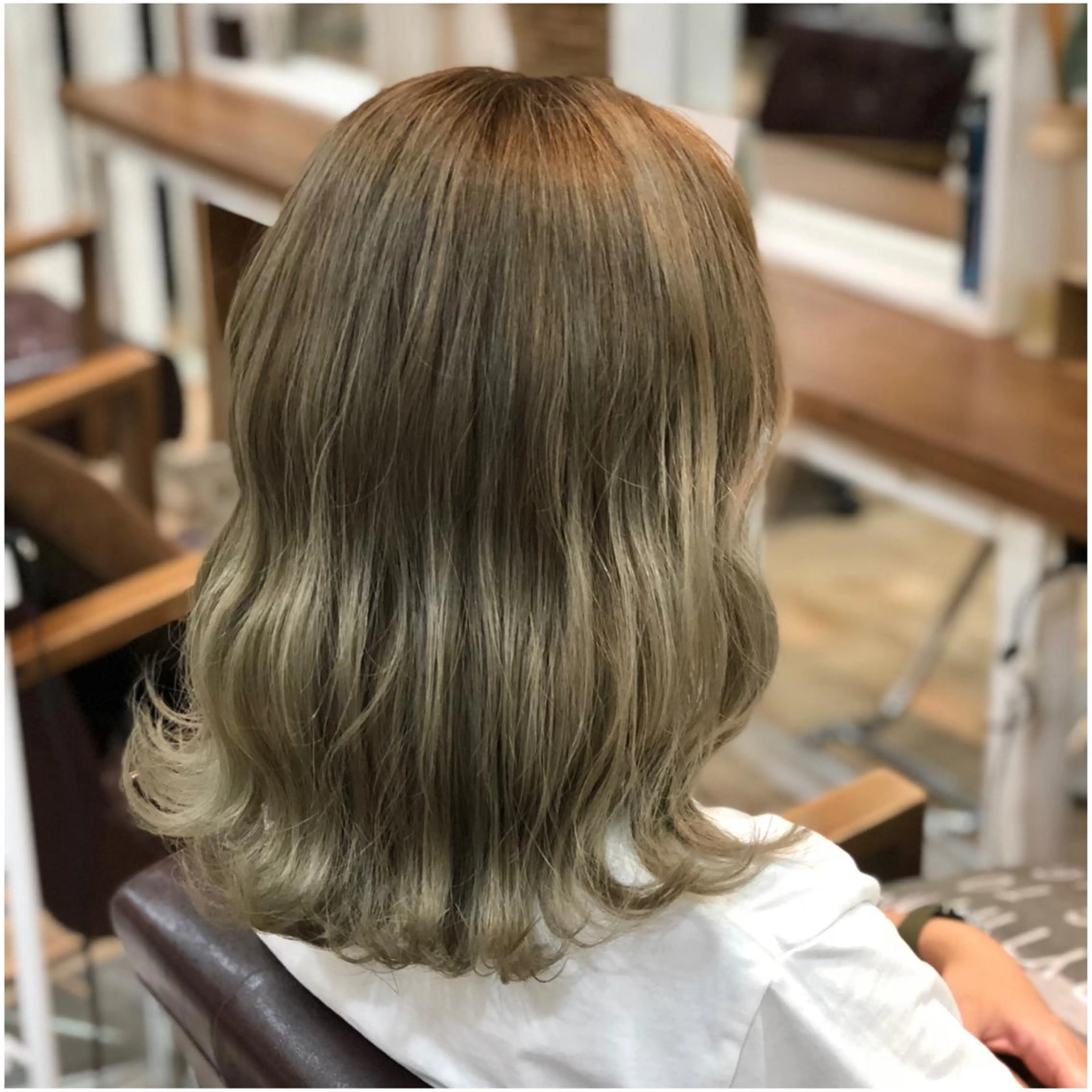 ミディアム カット トリートメント 片桐 大介のヘアスタイル