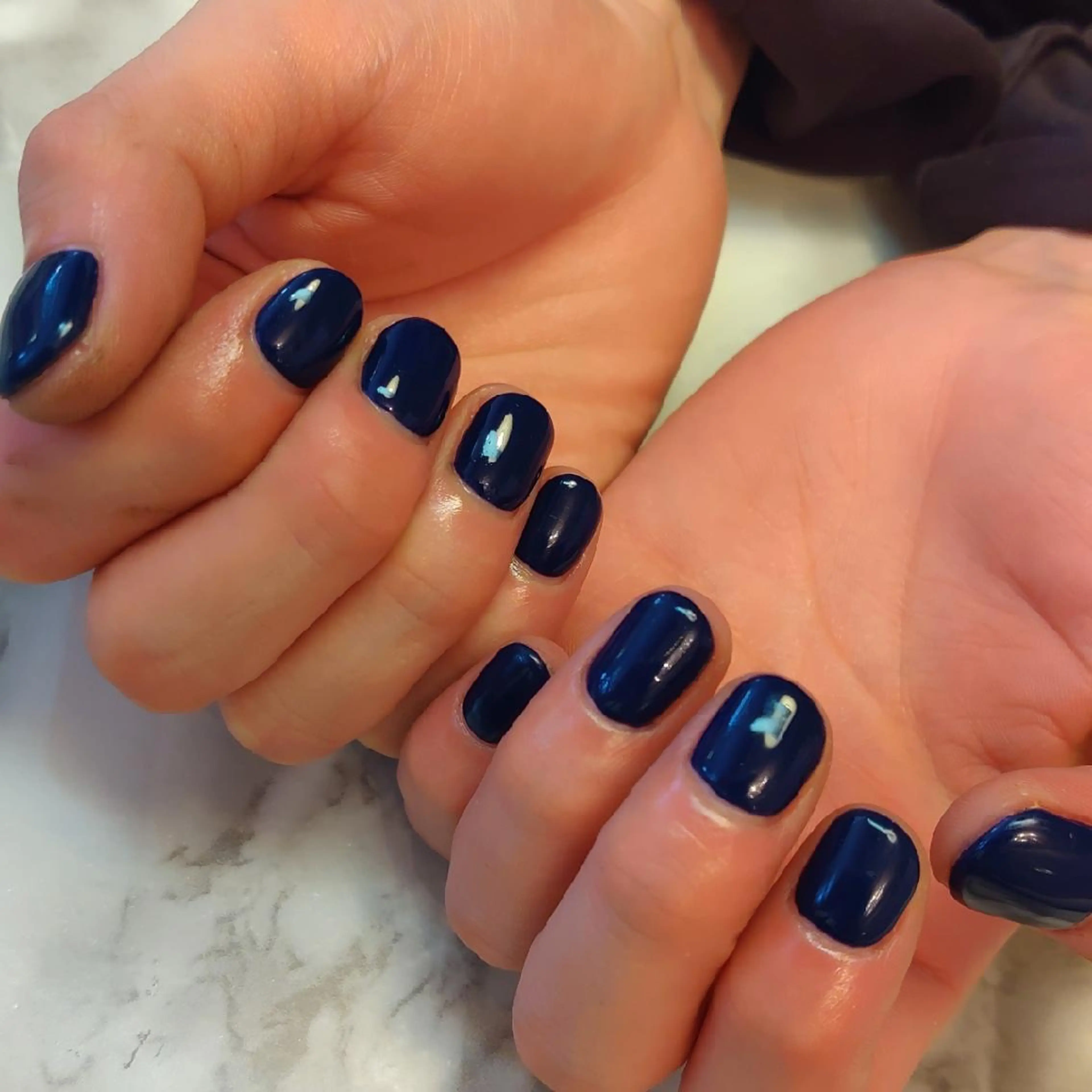 ネイル ワンカラーネイル ジェヌインネイル 河内のネイルデザイン