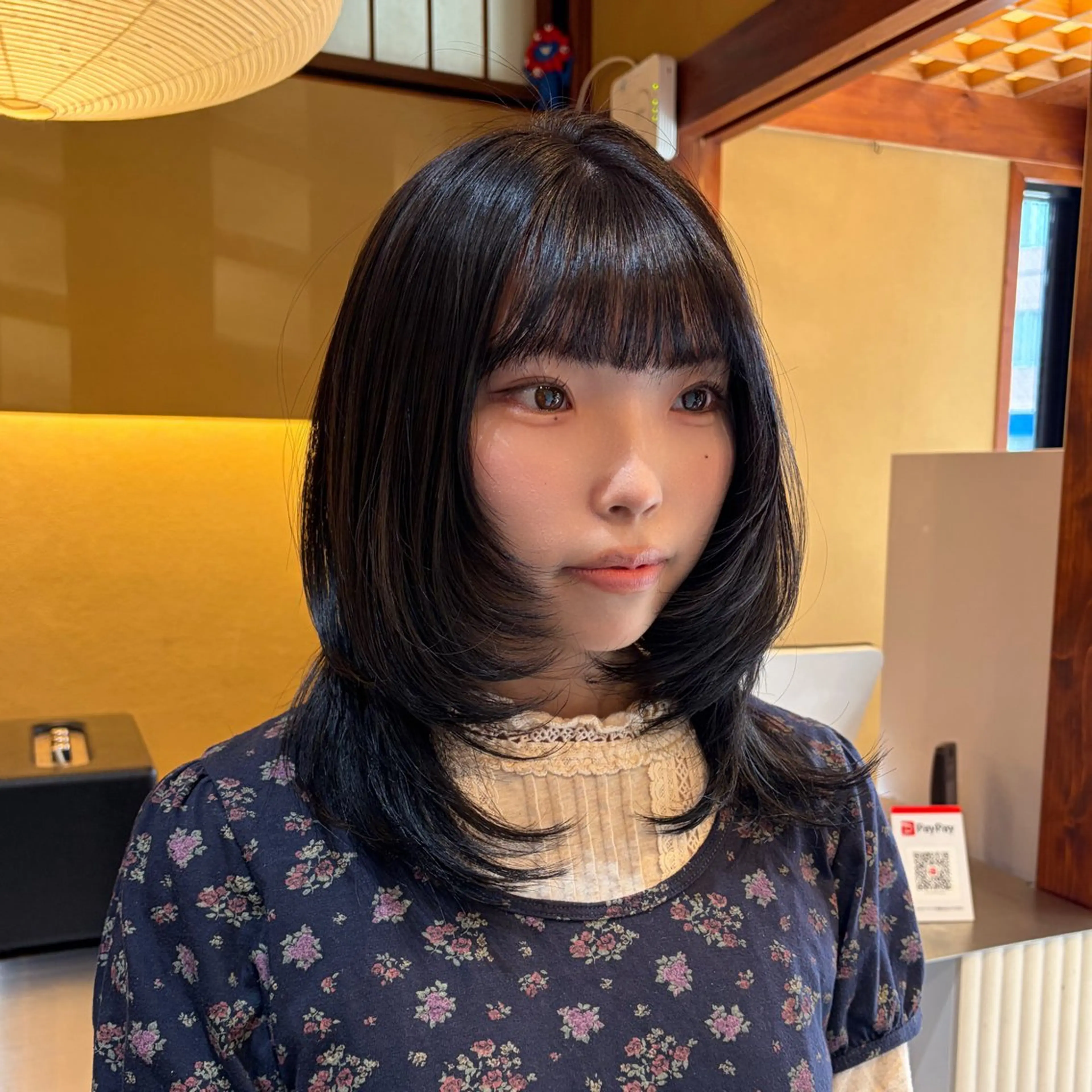 ミディアム カラー レイヤーカット カット ヘアカラー ゆるふわガーリーst yle🩰yuukaのヘアスタイル