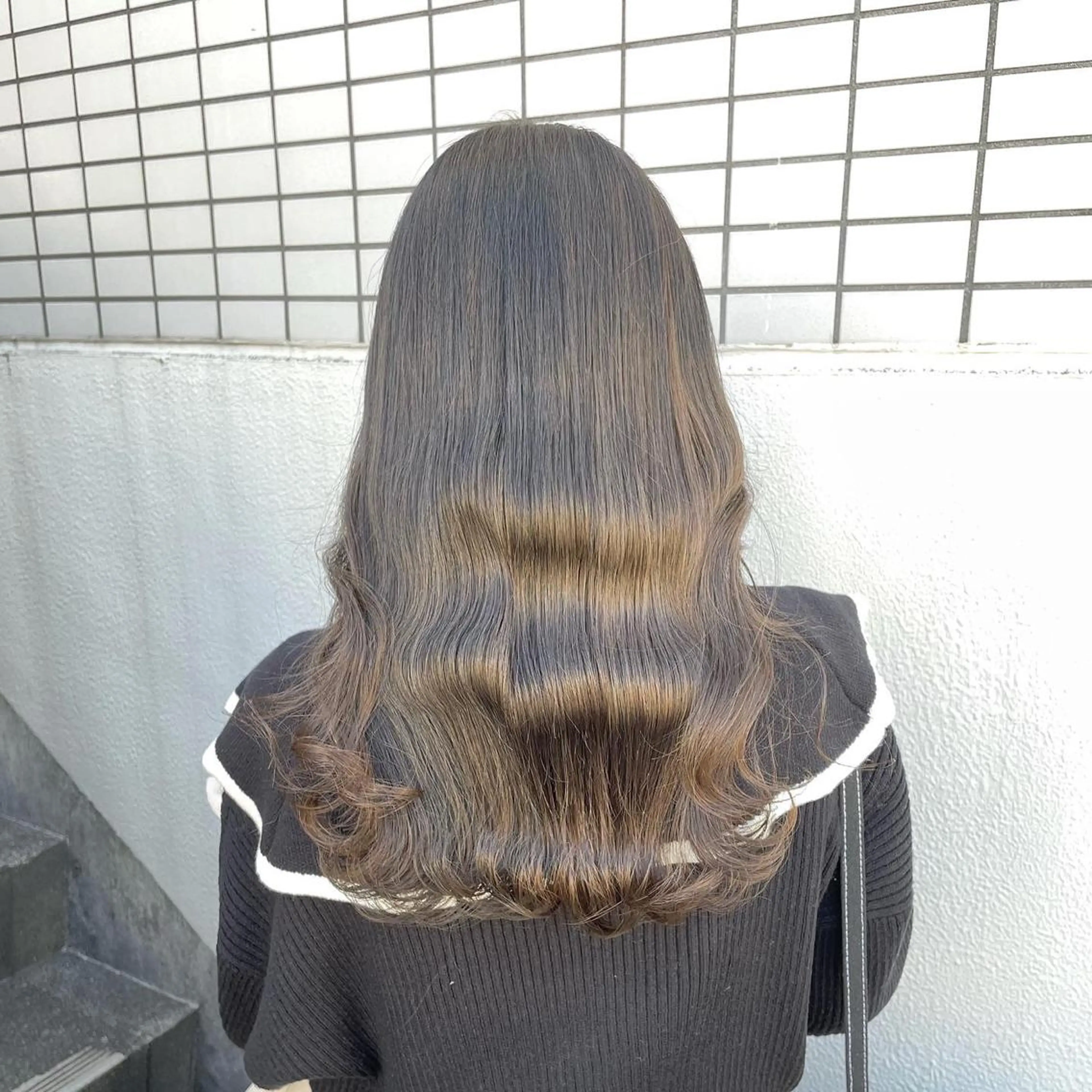 ロング カラー カット ヘアカラー トリートメント ヘアセット 赤み消しカラー 🍀JUNKIのヘアスタイル