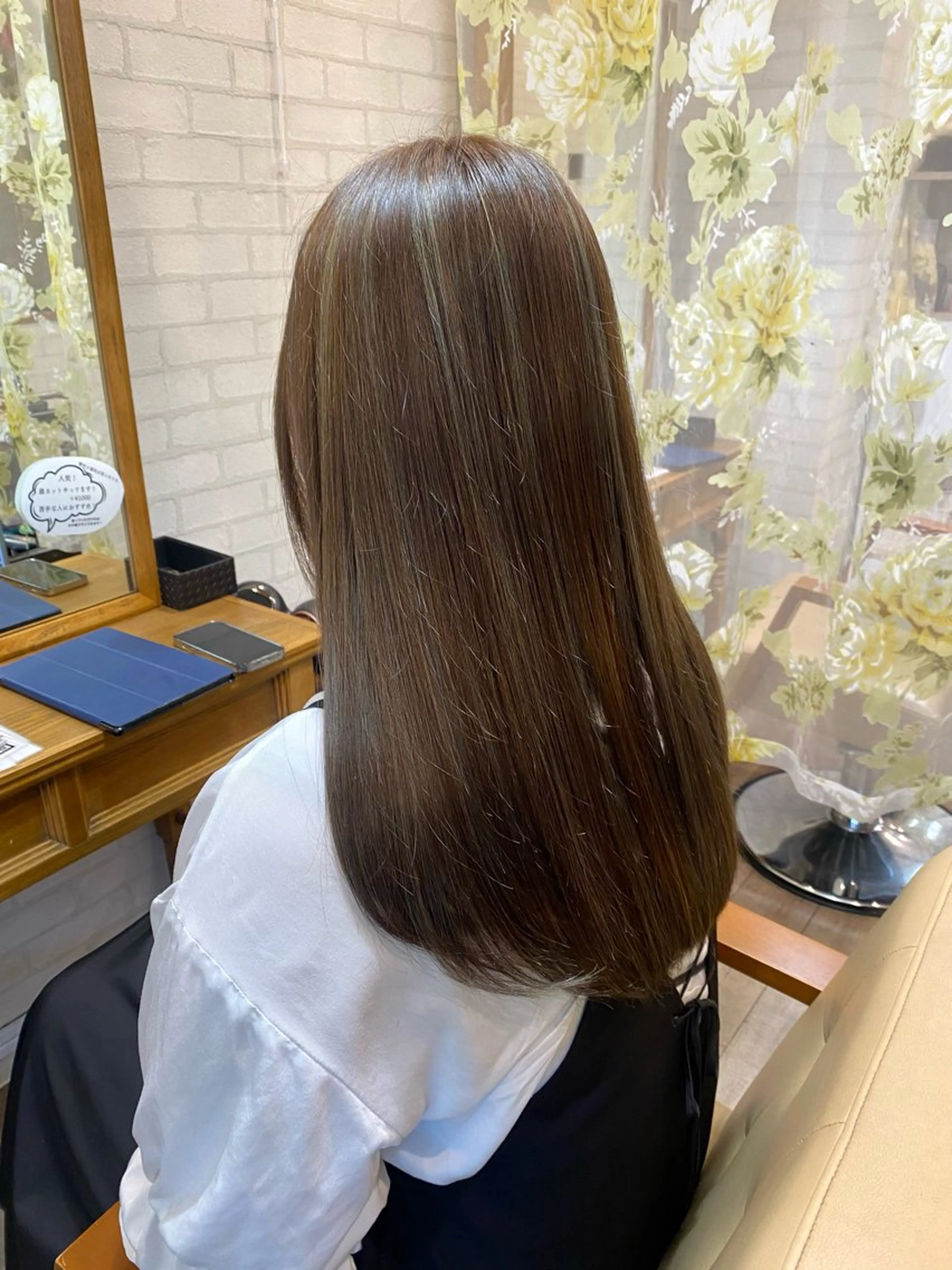 ロング カラー ヘアカラー トリートメント ヘッドスパ Aujuaソムリエ 🎨‎♡HARUのヘアスタイル