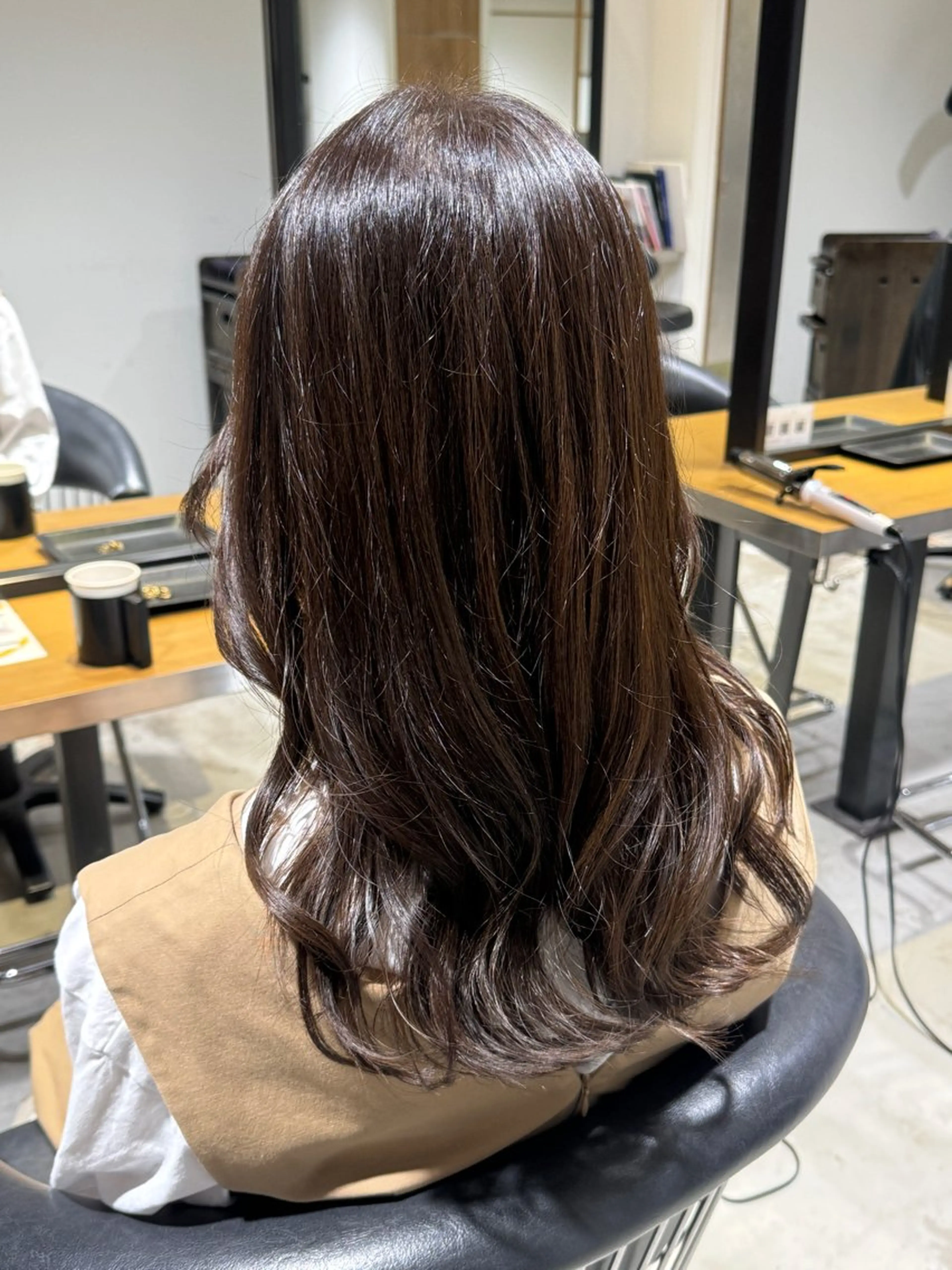 ロング カット ヘアカラー トリートメント 伊藤 裕太郎のヘアスタイル