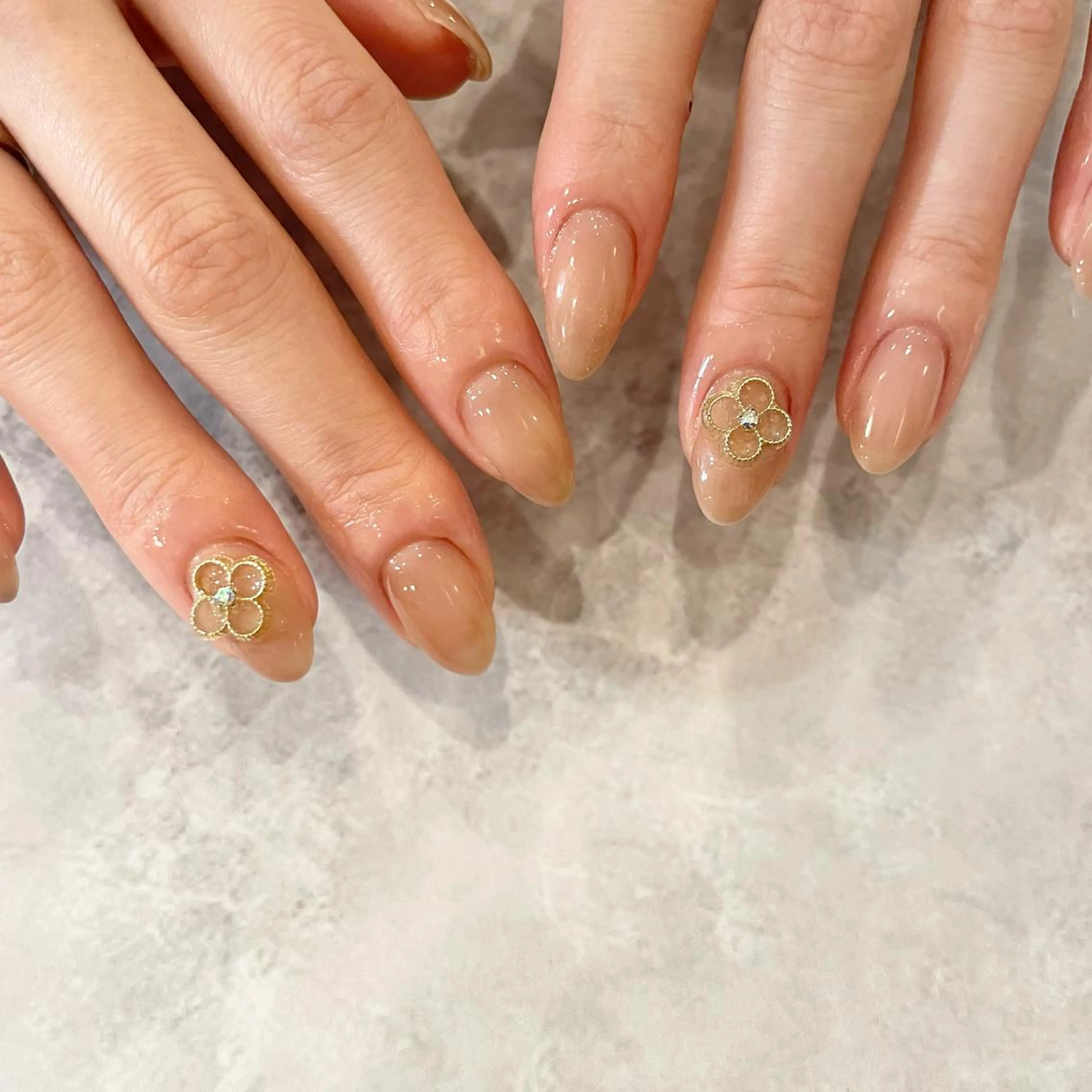 ネイル ハンドネイル 大山 楓花のネイルデザイン