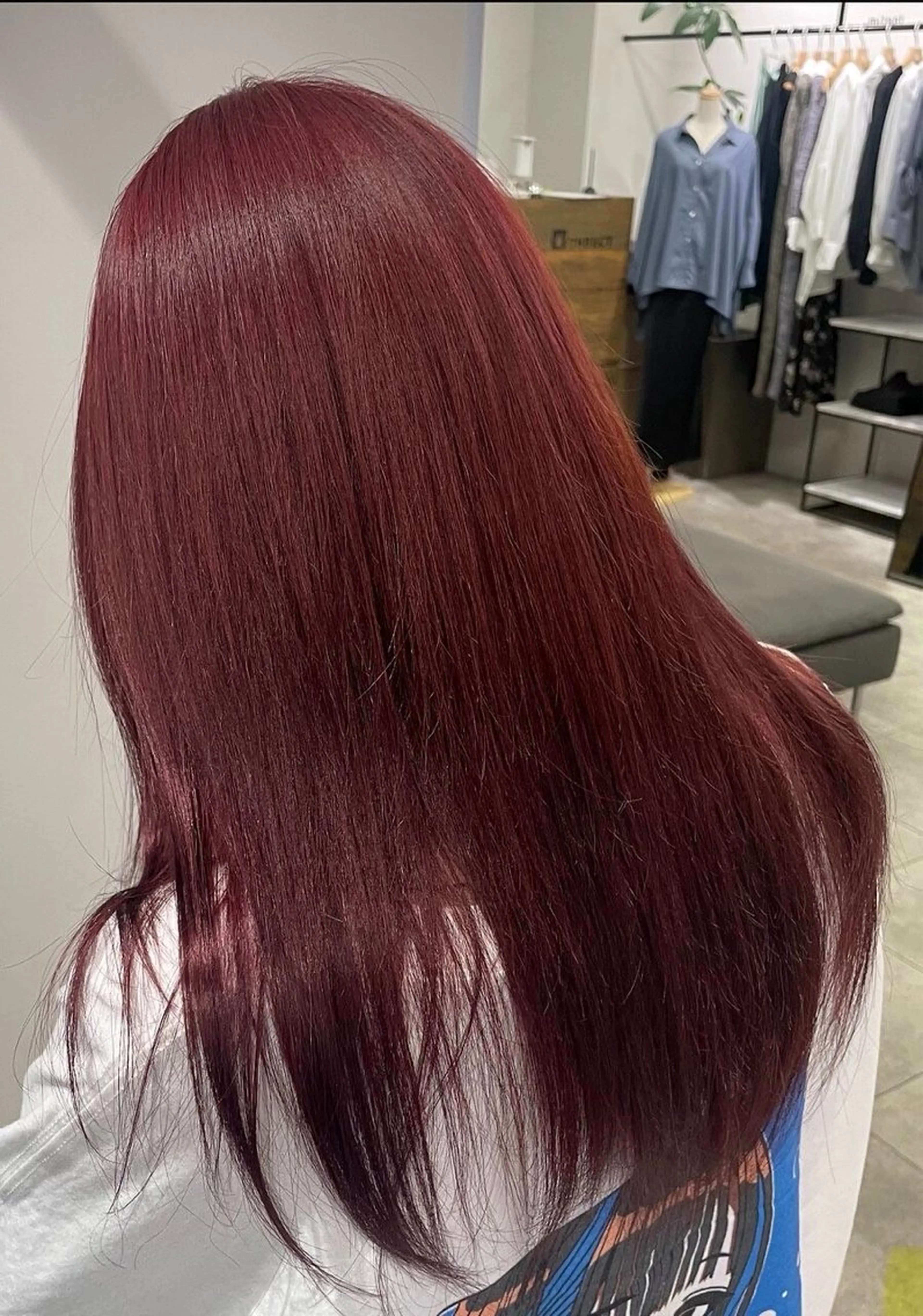 ロング カラー 江坂 mikuのヘアスタイル