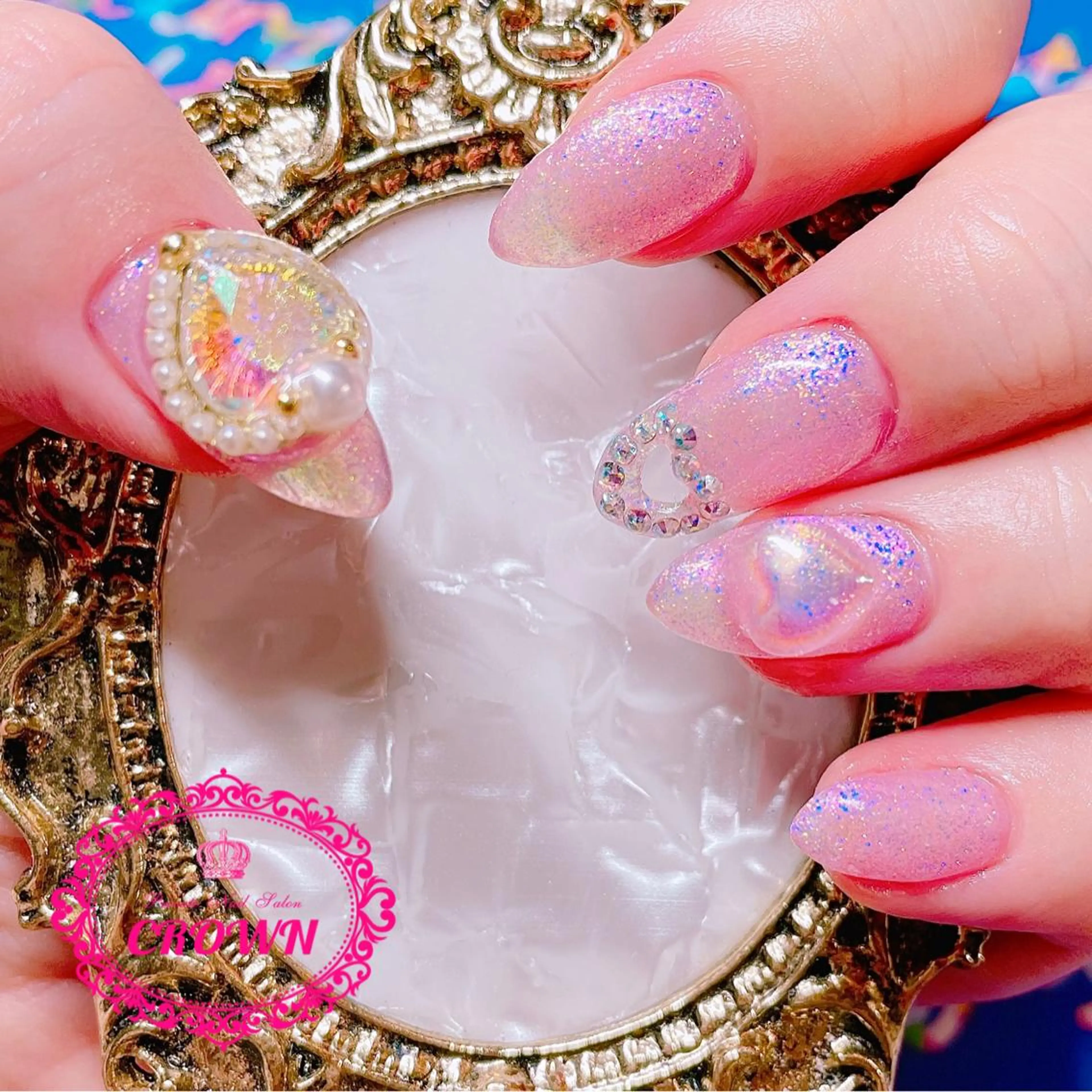 ネイル CROWN プライベートサロンのネイルデザイン