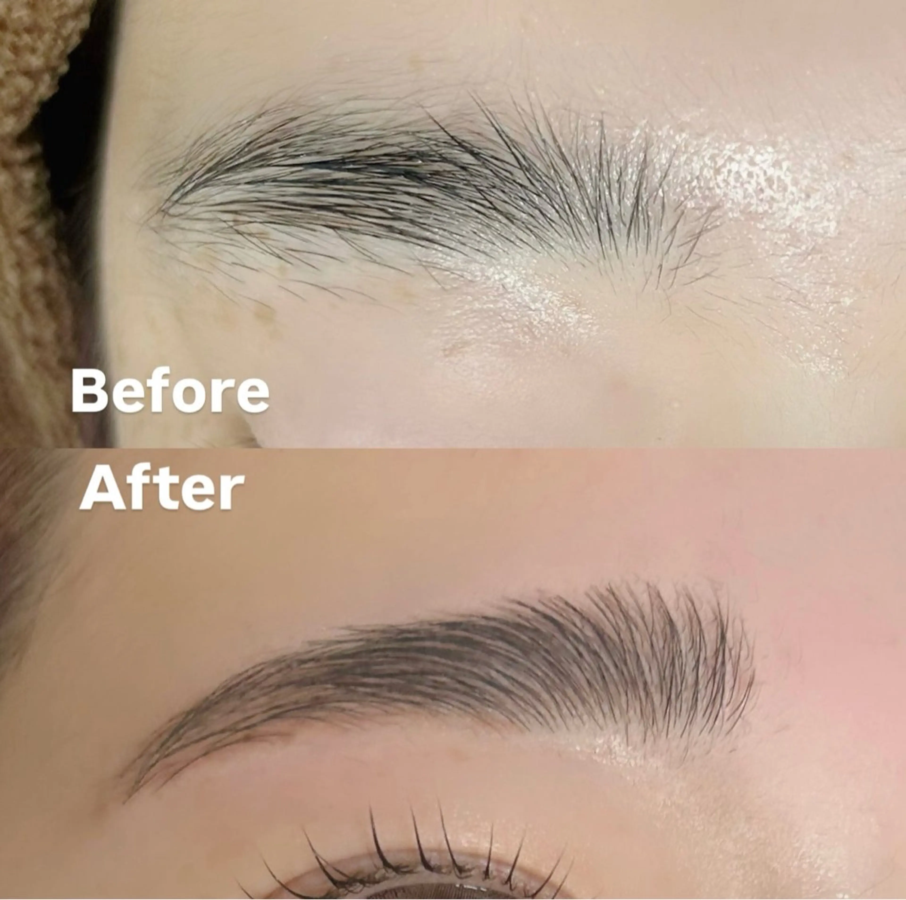 アイブロウ 束感まつ毛 マツエク まつパ🐰ྀི瞳美のマツエク・マツパデザイン