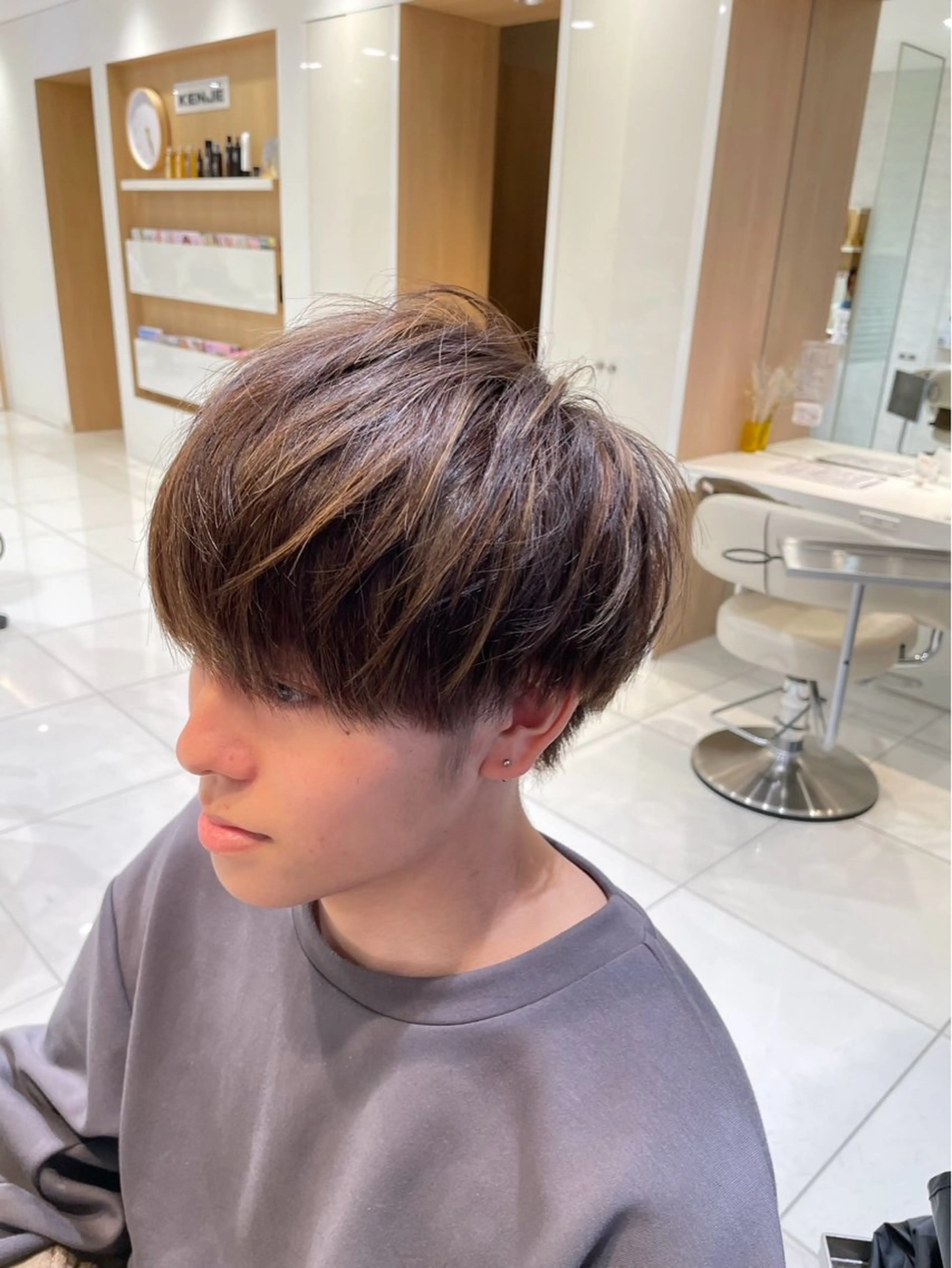 メンズ マッシュ カット メンズカット/パ ーマ/スズキショウタのヘアスタイル