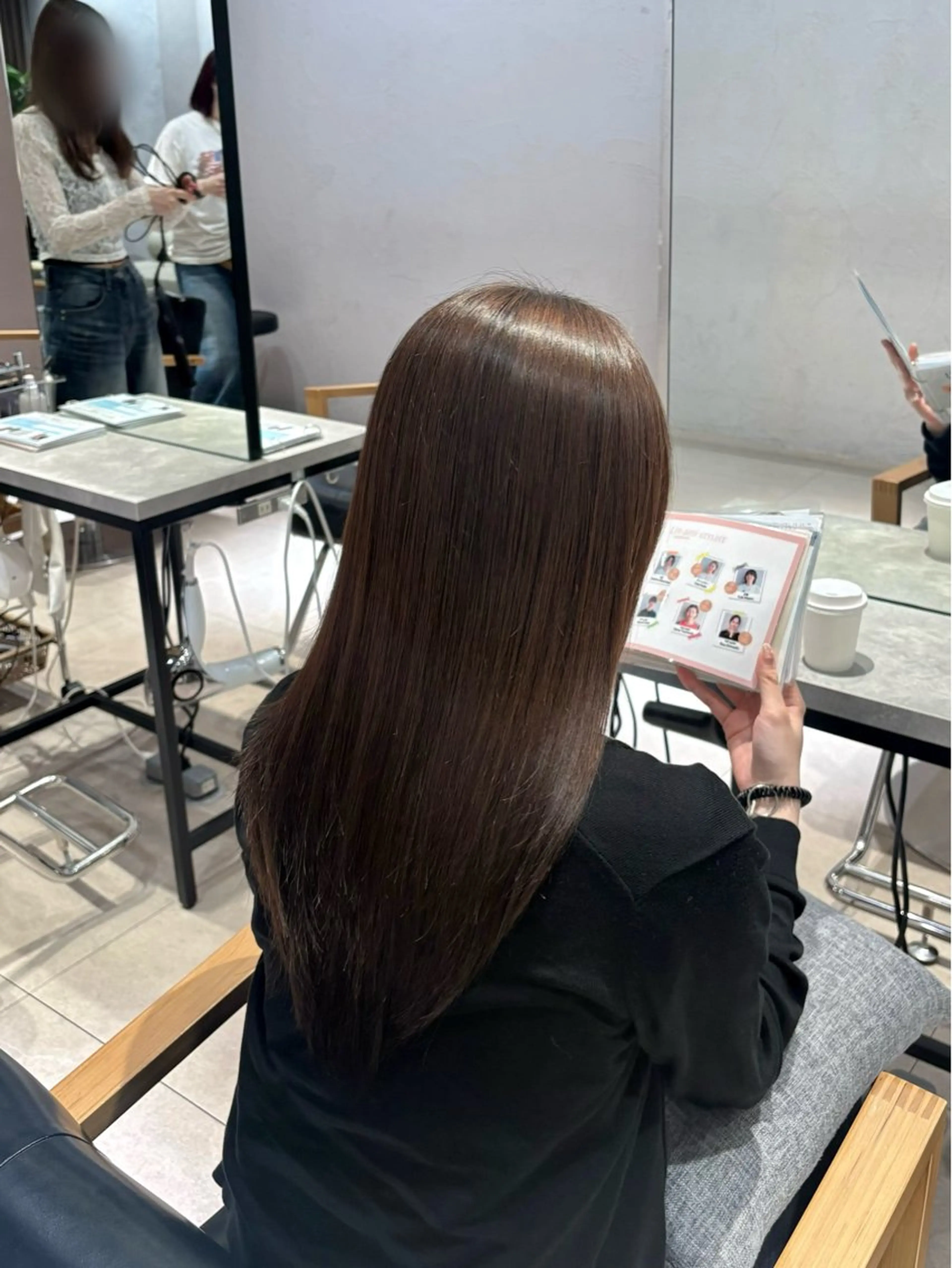セミロング トリートメント 村田 ありさのヘアスタイル