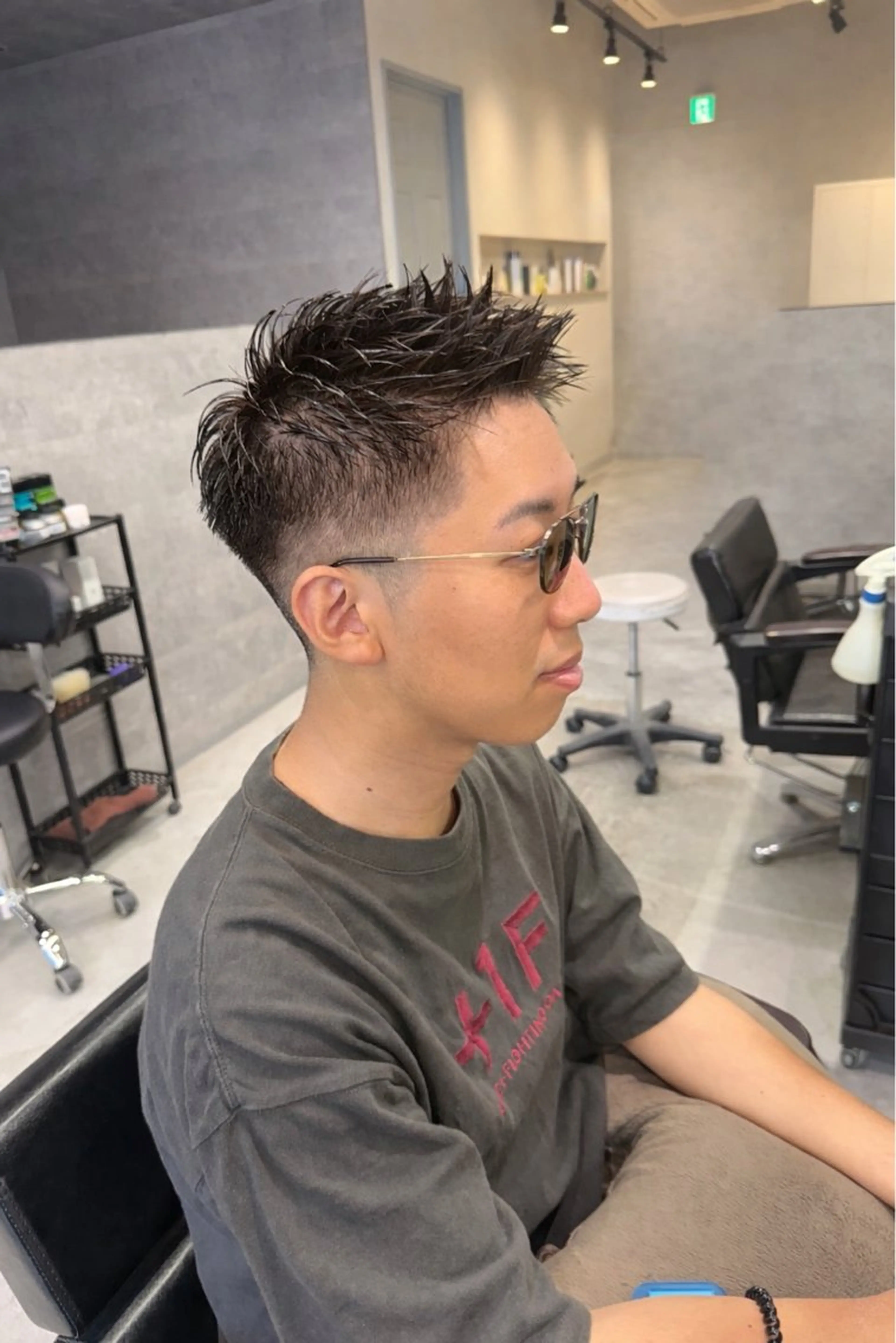 メンズ フェードカット 刈り上げ hair studio  jyym's所属・ボーイッシュ美容師 刈り上げ/ショートのヘアスタイル