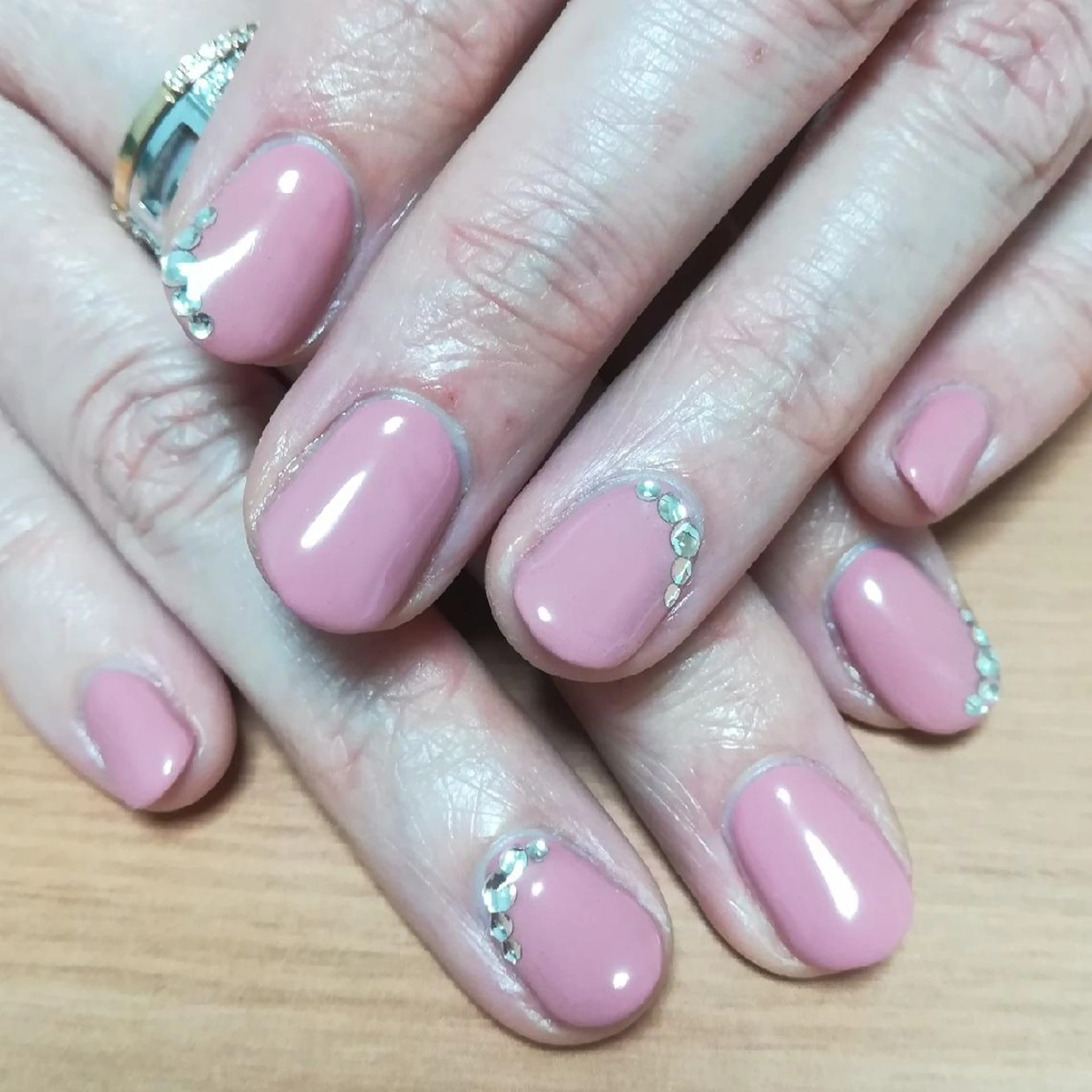 ネイル ワンカラーネイル ハンドネイル reve あやののネイルデザイン