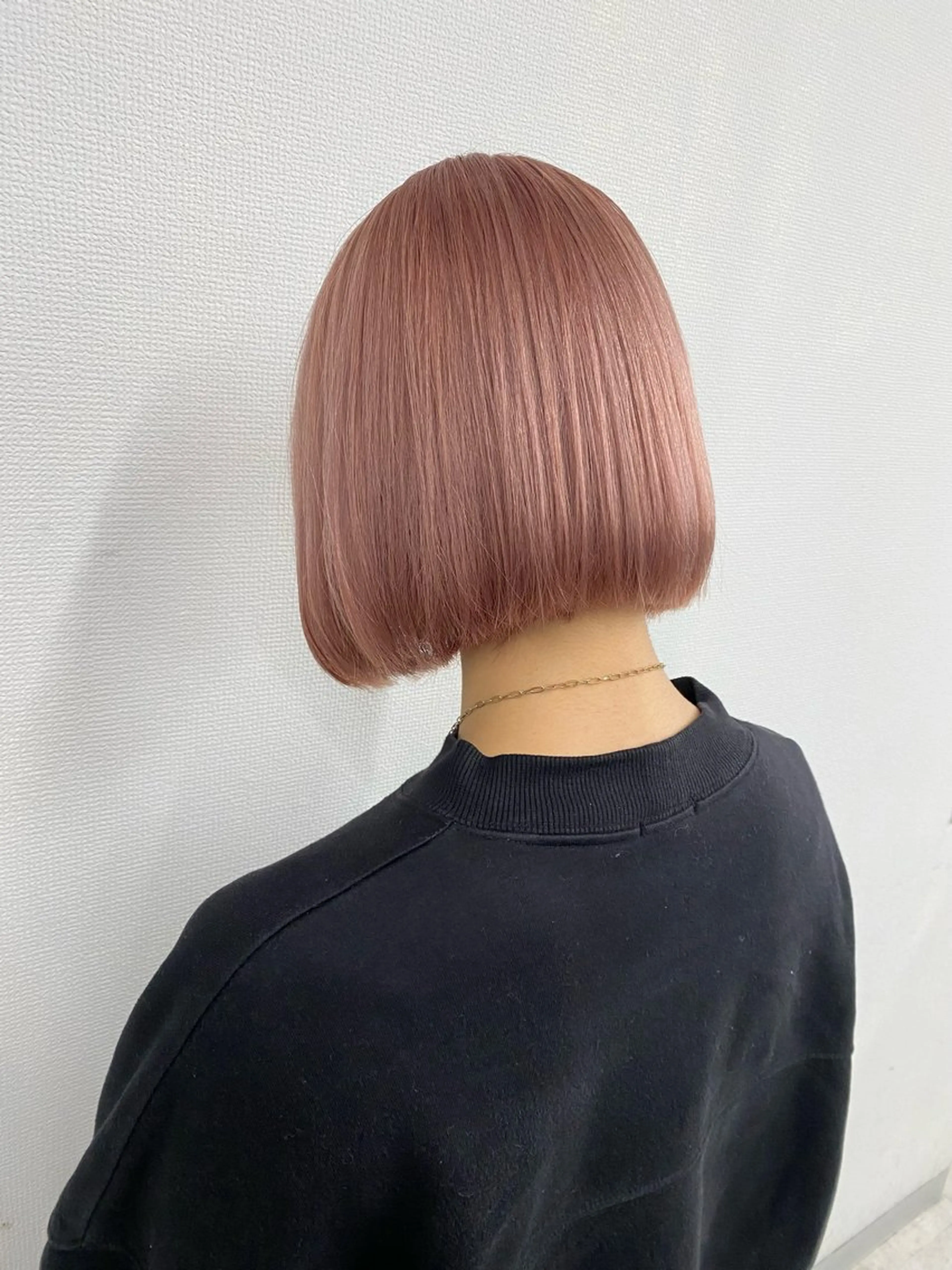 肩上ボブカット➕カラー➕トリートメントの写真