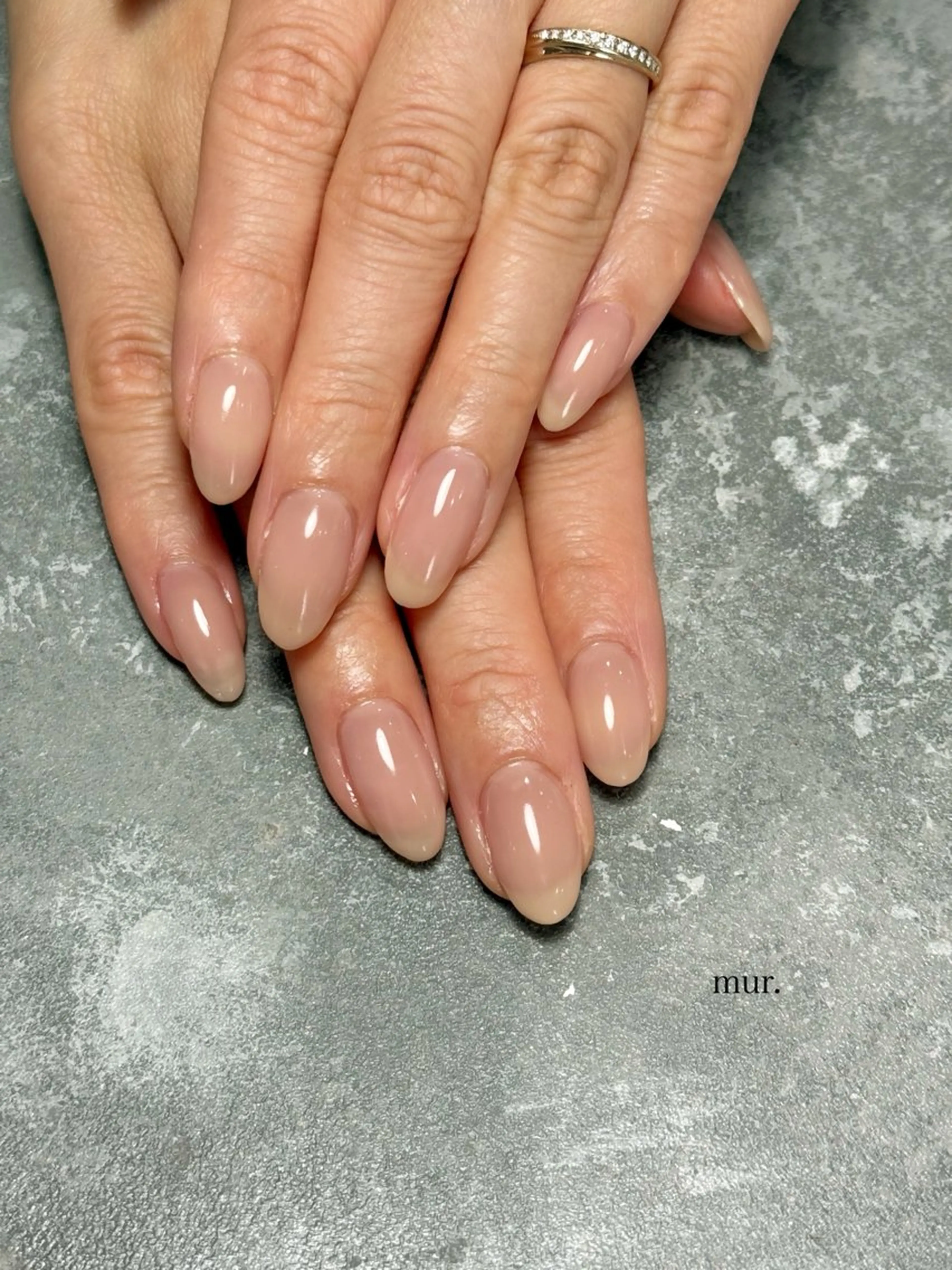 ネイル ワンカラーネイル ハンドネイル mur. harukaのネイルデザイン