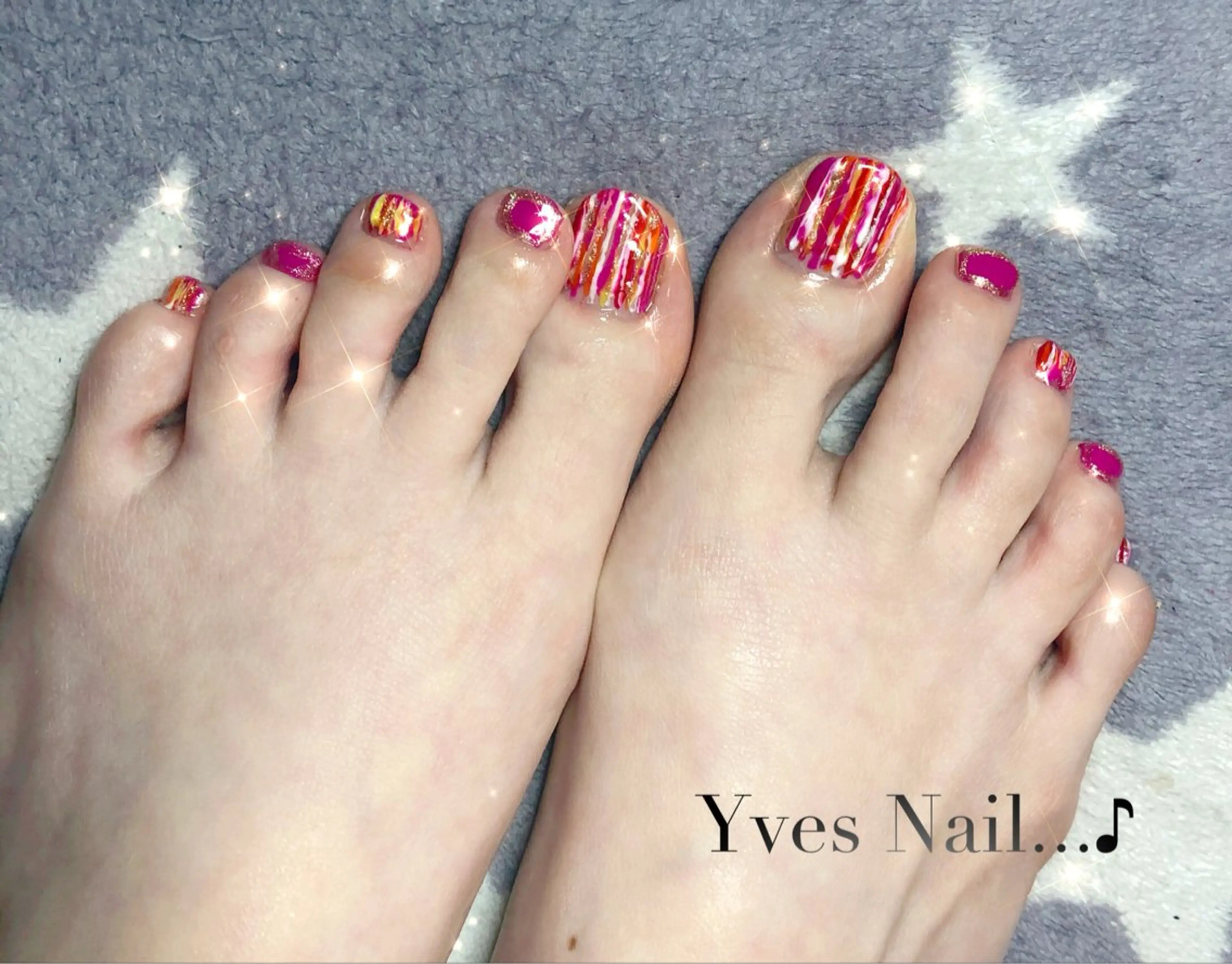 ネイル フットネイル kanno yのネイルデザイン