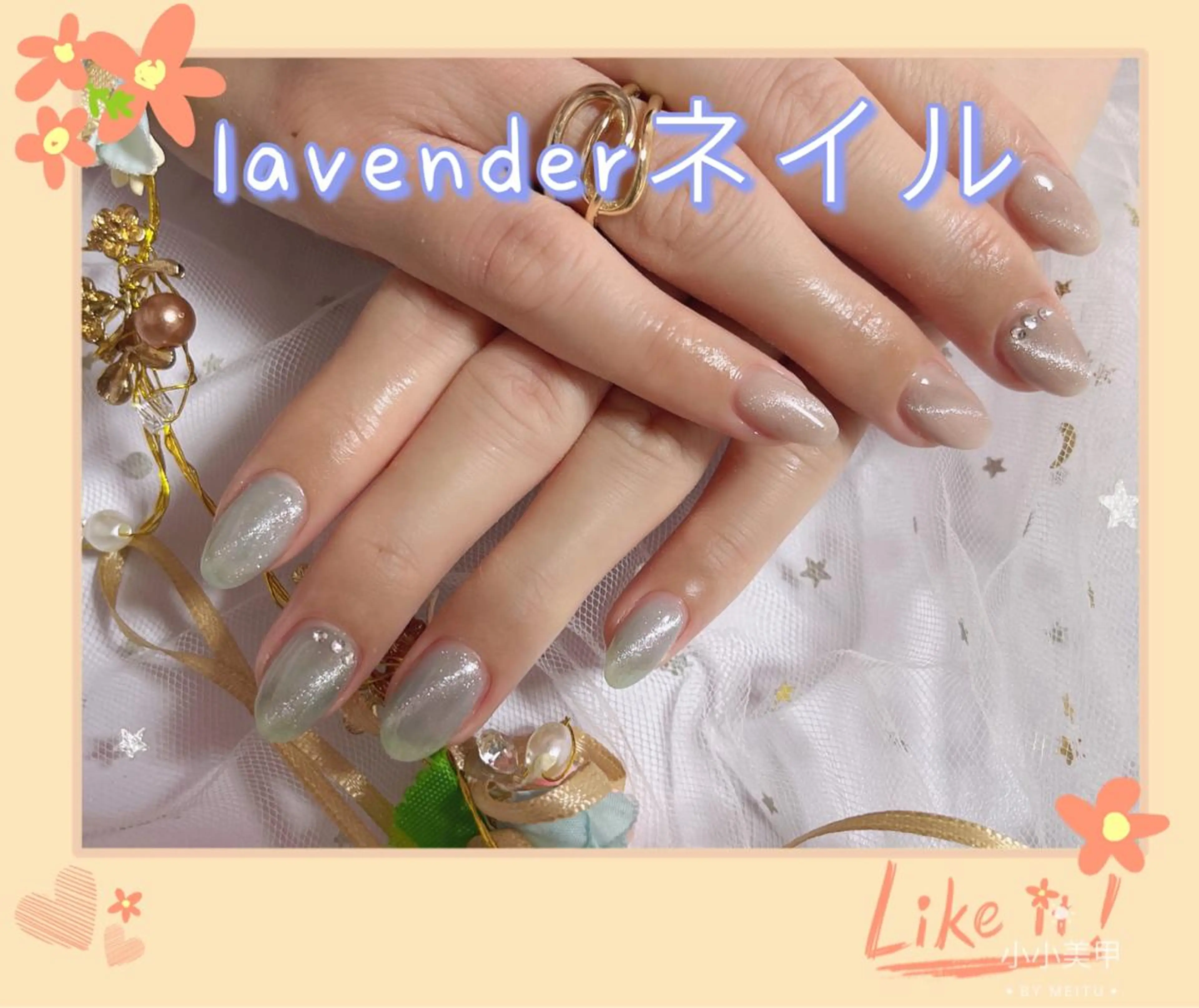 ネイル 日暮里2 lavenderのネイルデザイン