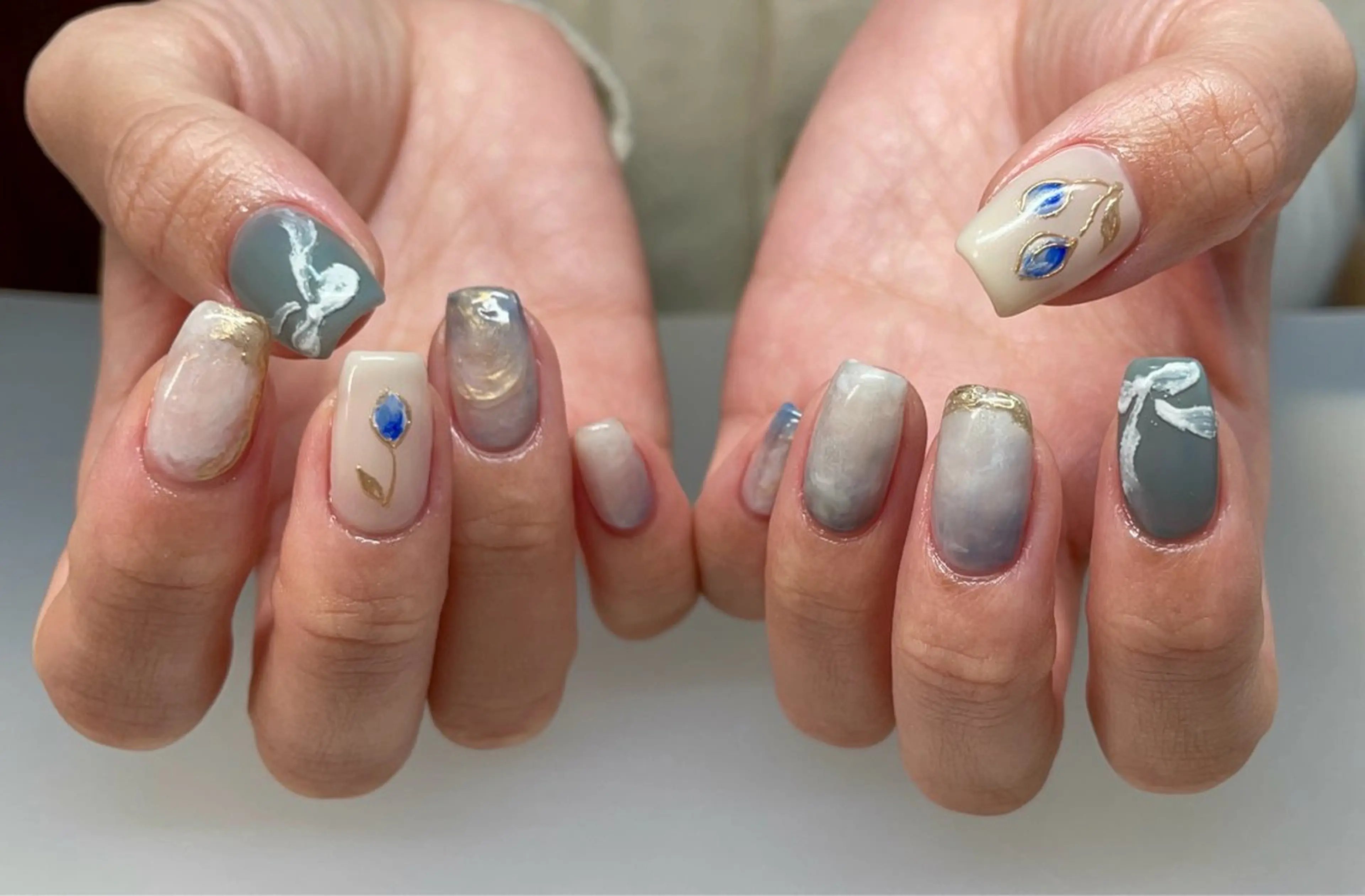 ネイル Dubhe  Nail所属・Dubhe Nail Risaのネイルデザイン
