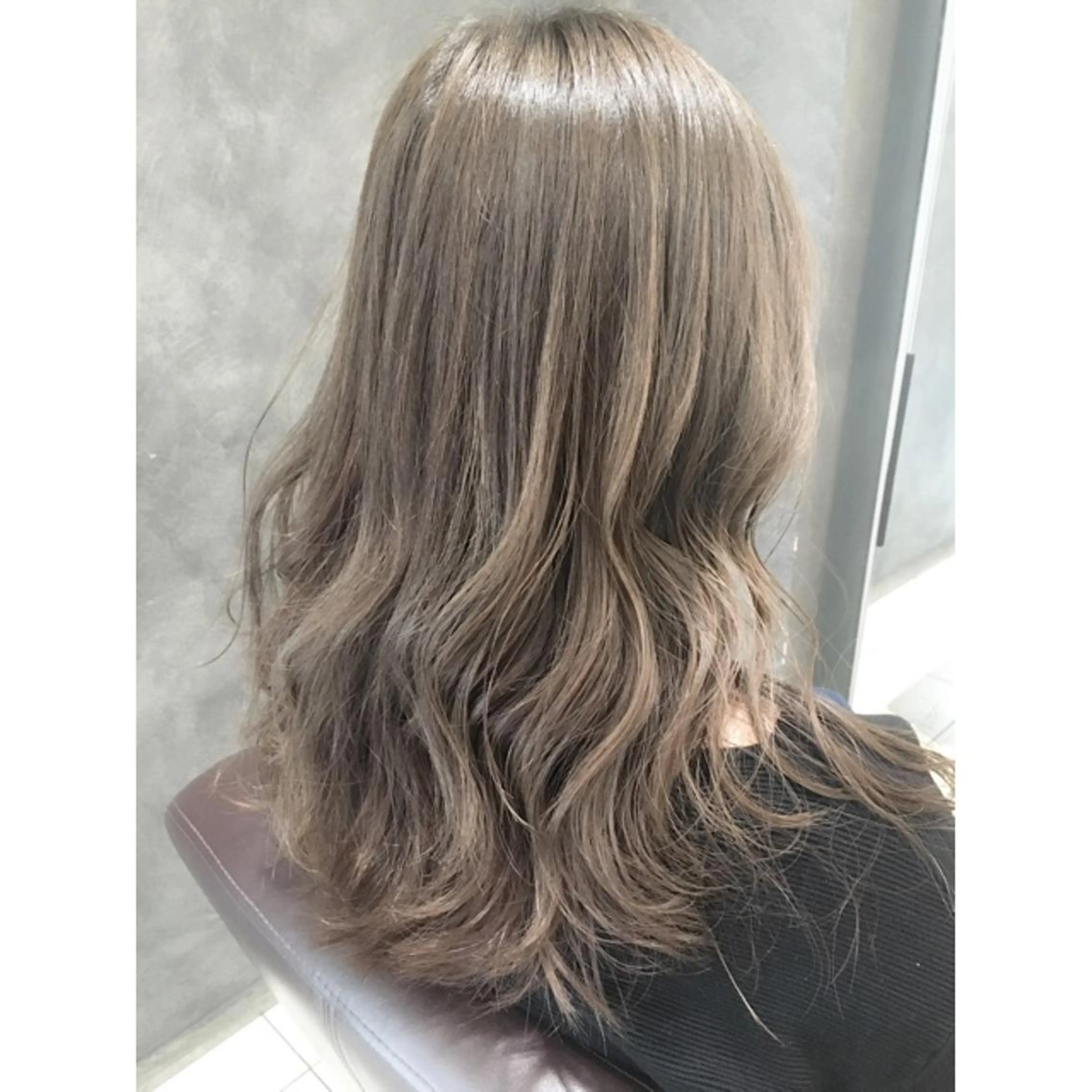 ロング カラー ハイライトカラー ハイライト 髪質改善/ 艶髪カラー/益田直幸のヘアスタイル