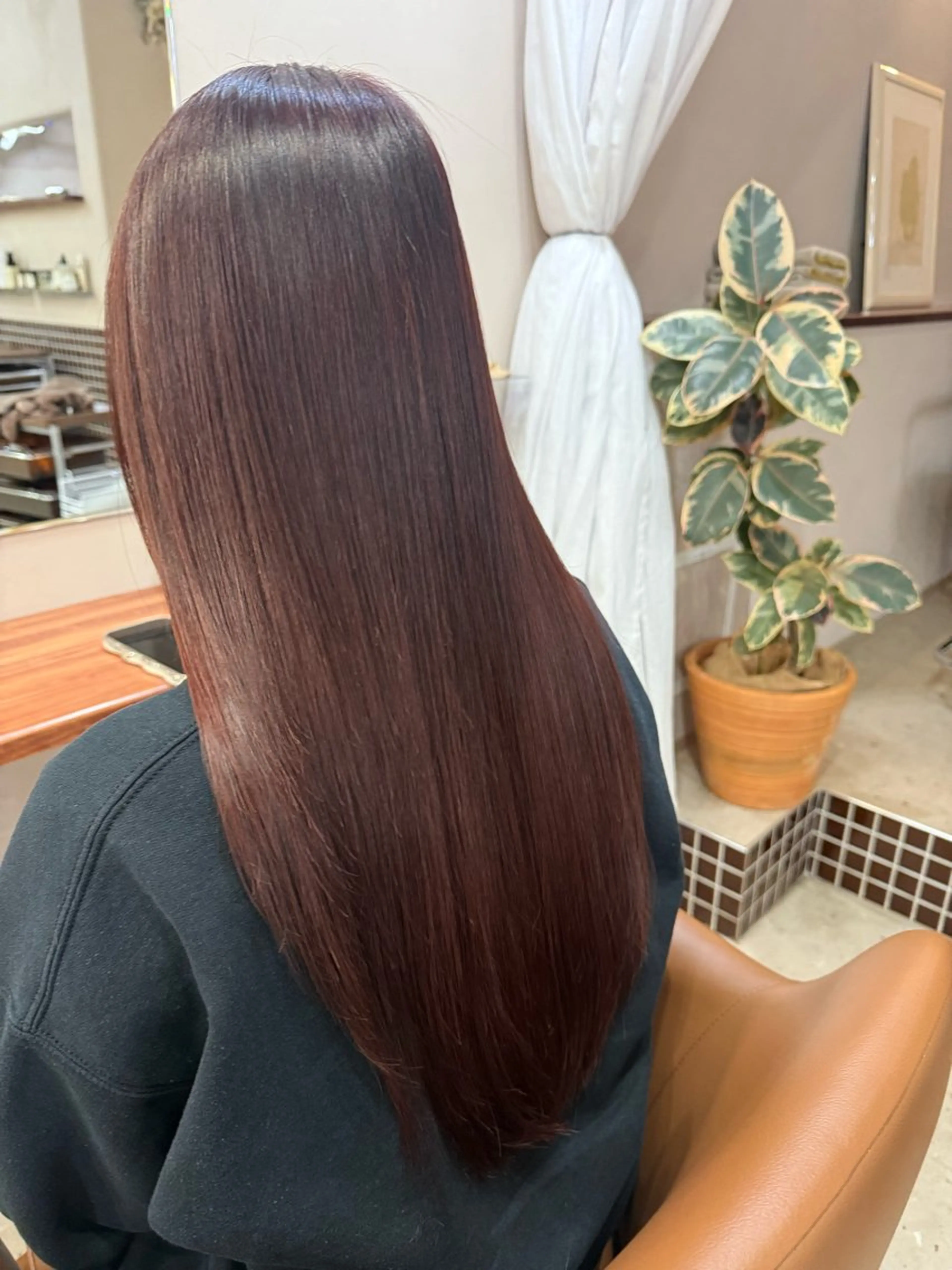 カラー 🫧もも /艶カラー/髪質改善のヘアスタイル