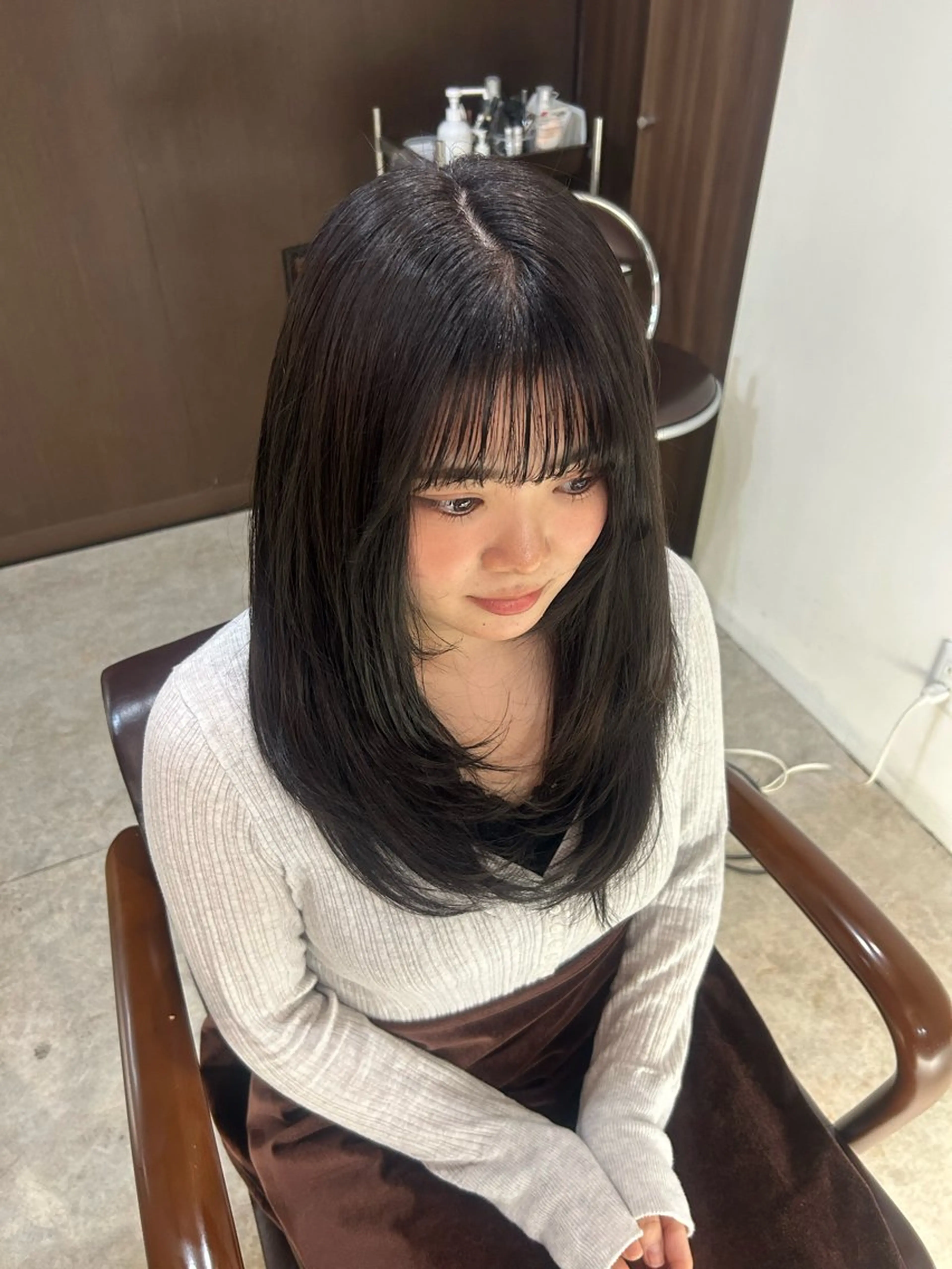 カラー ヘアカラー 🐣‪なな Wカラーモデル募集中のヘアスタイル