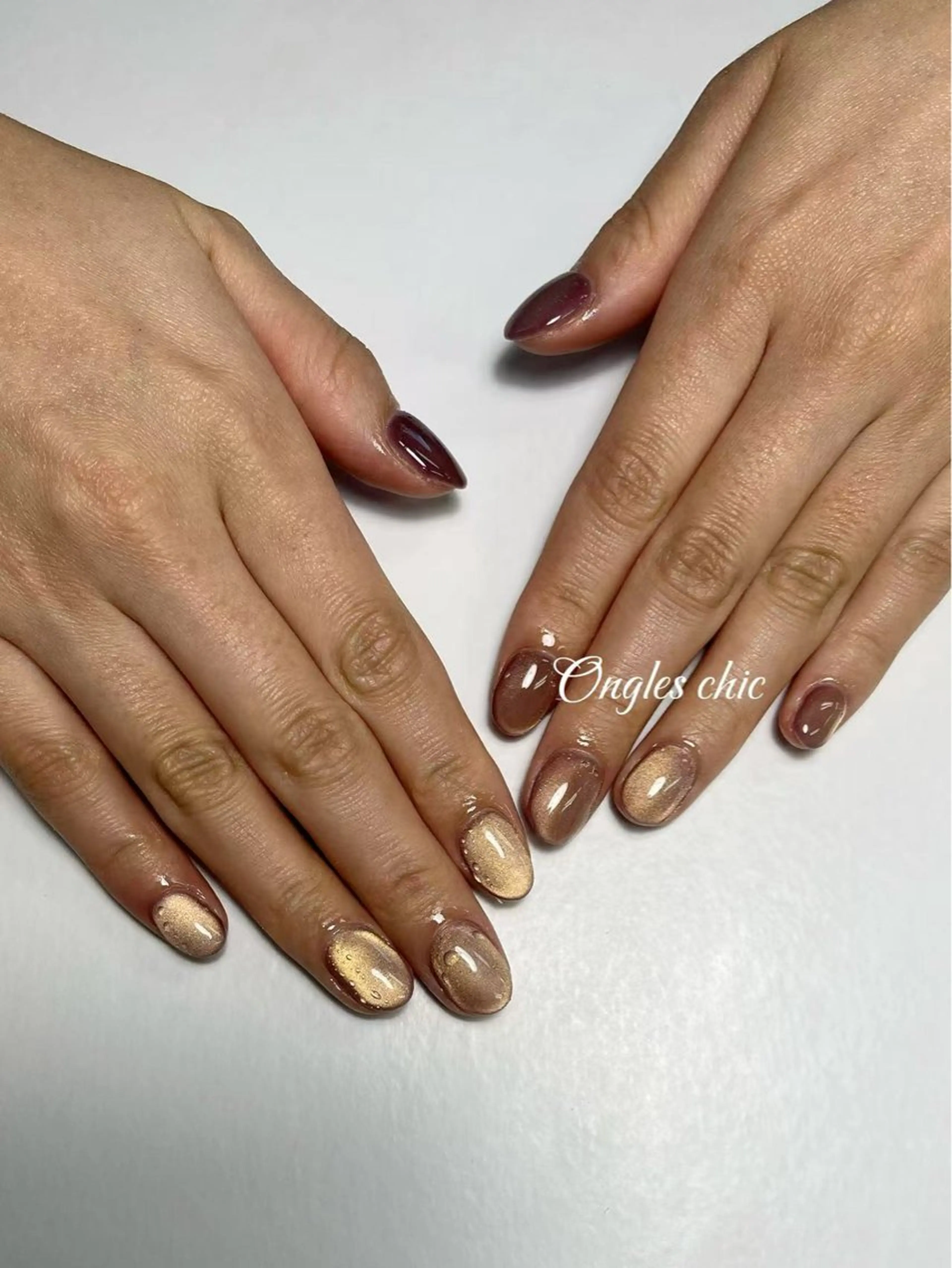 ネイル ハンドネイル ハンドケア ongles chicのネイルデザイン