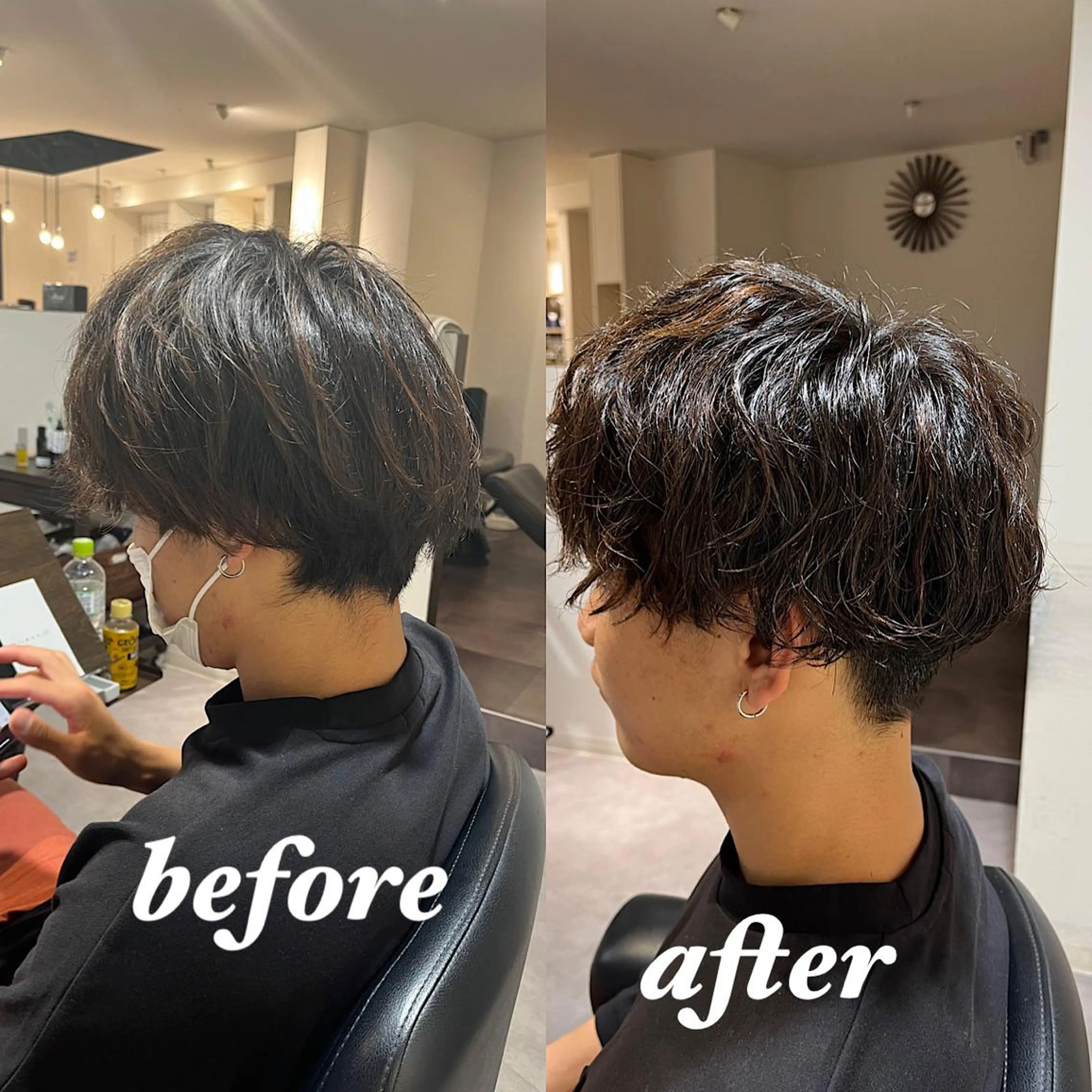ショート 髪質改善 ショートヘア トリートメント カット トリートメント カットモデル募集中 ✂️上原北斗のヘアスタイル