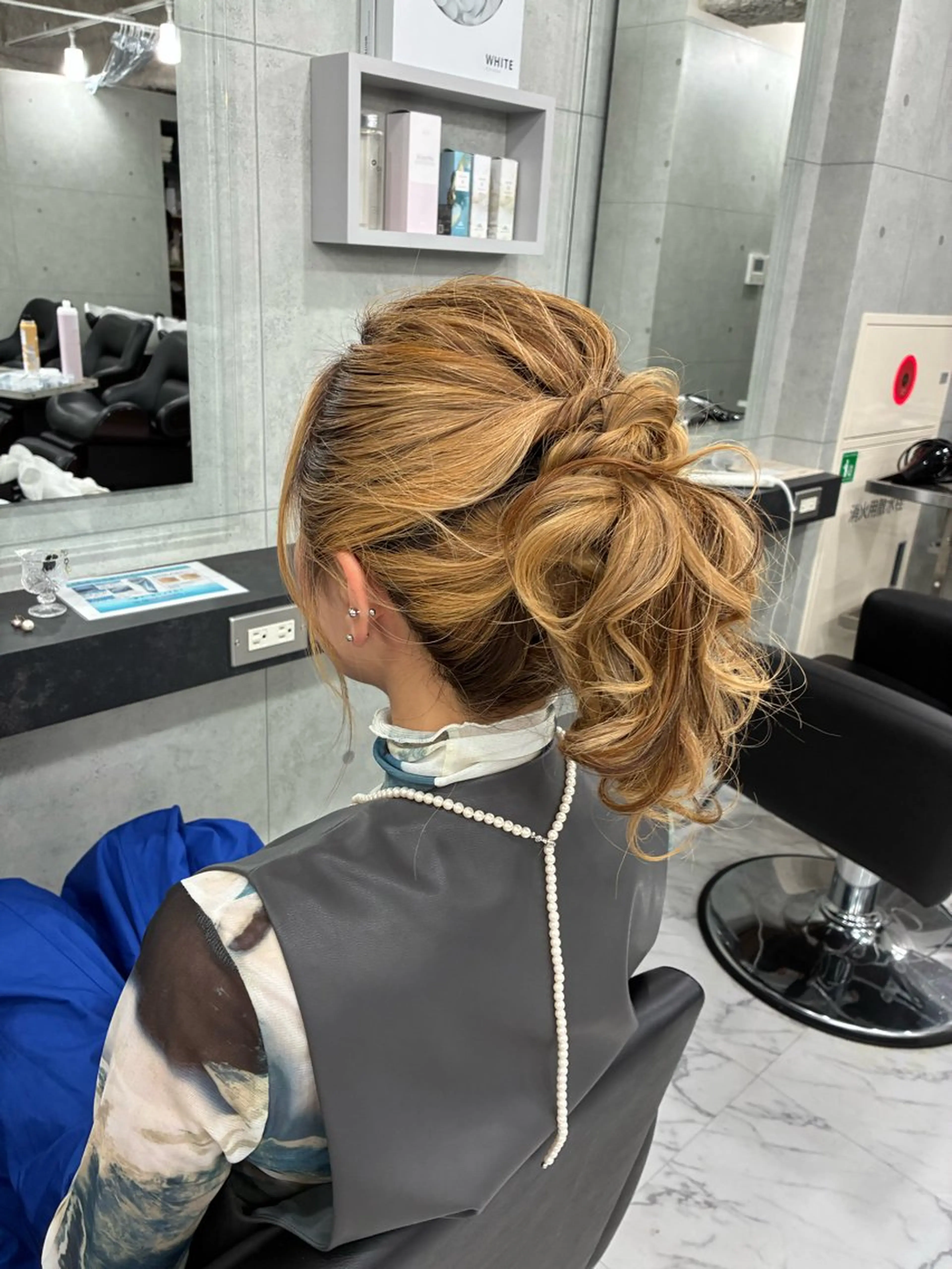 ヘアアレンジ ヘアセット Endearing 北澤那未🌟銀座のヘアスタイル