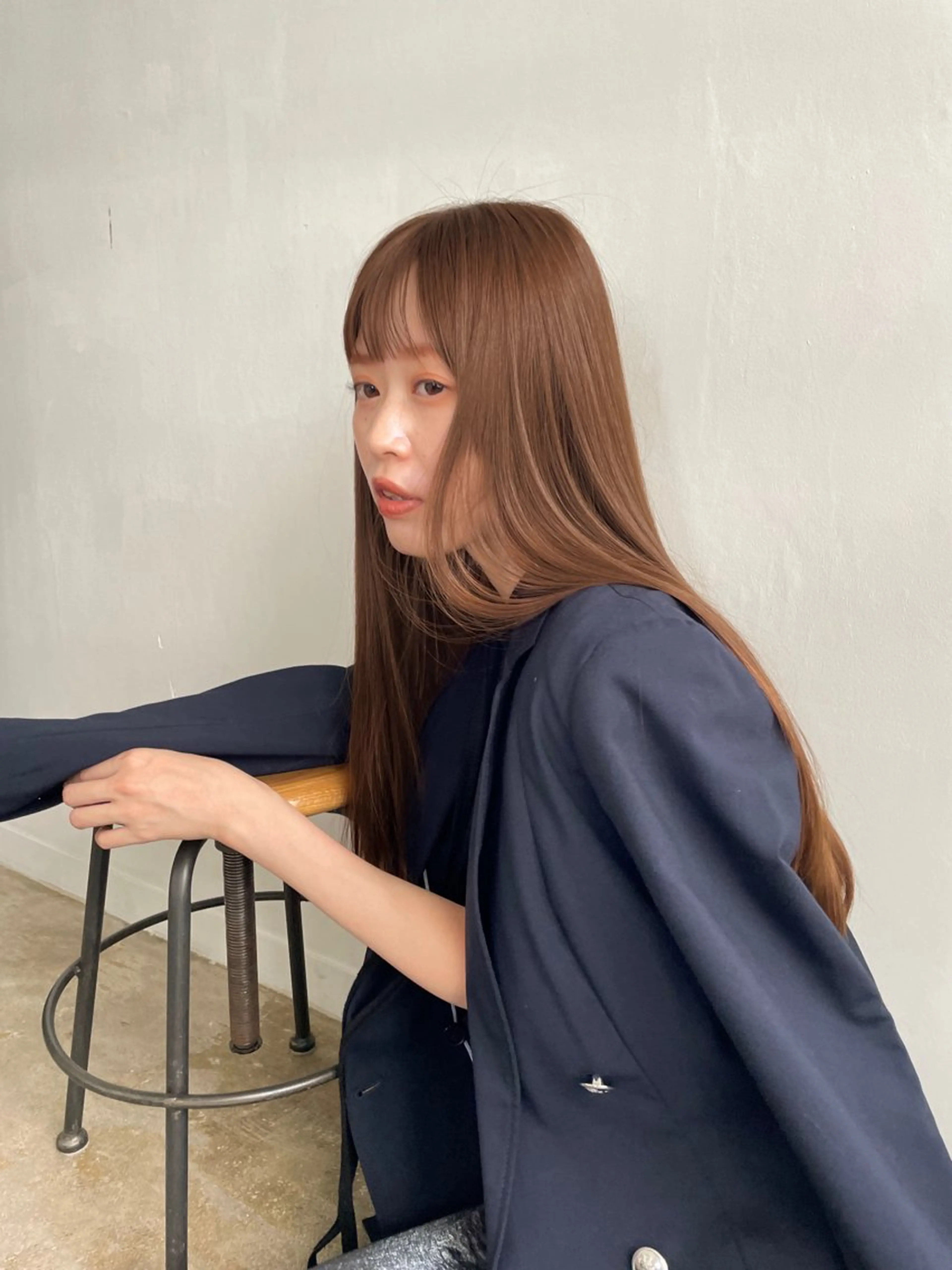 ロング 縮毛矯正 酸性ストレート LOREN/ miuのヘアスタイル