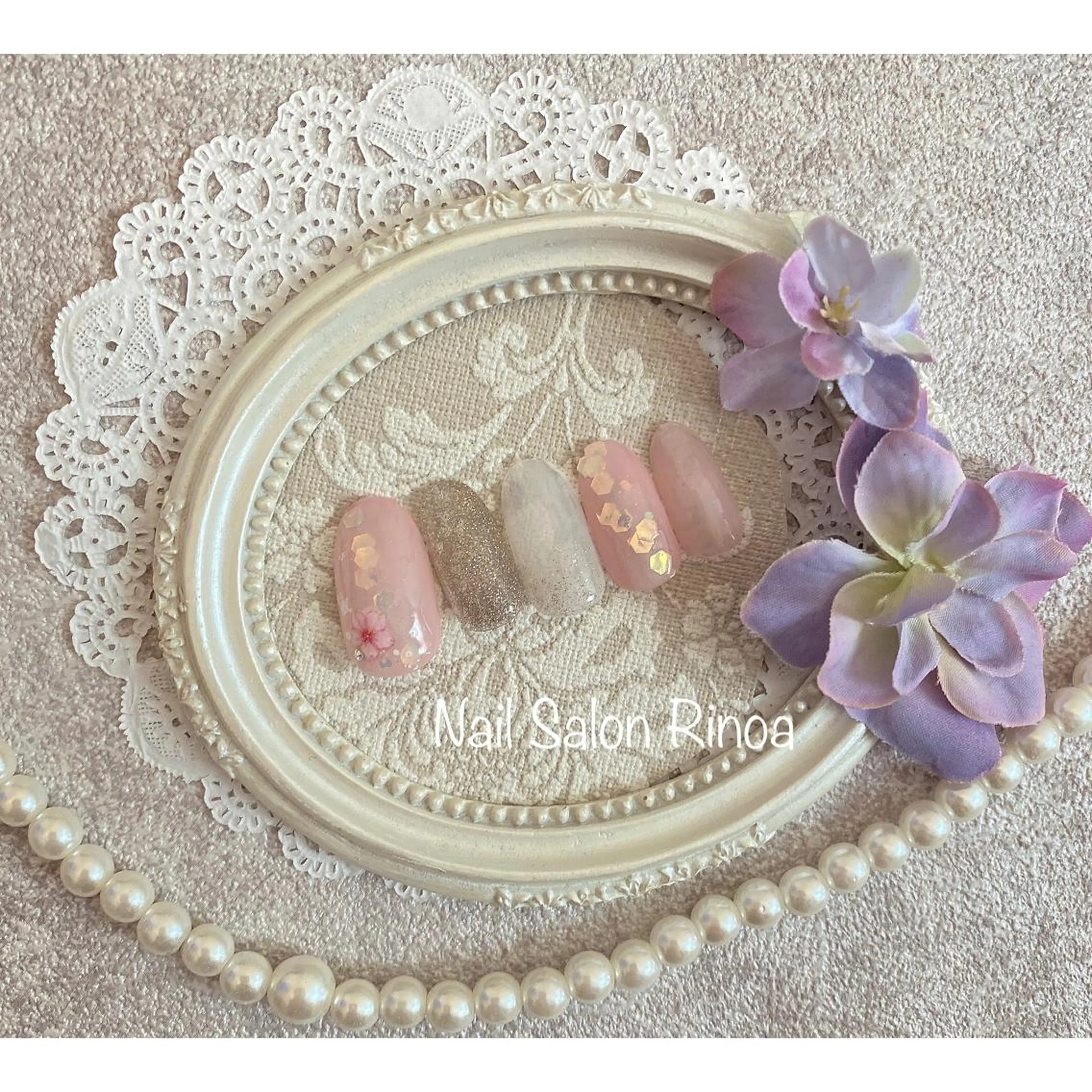ネイル Nail Salon Rinoaのネイルデザイン