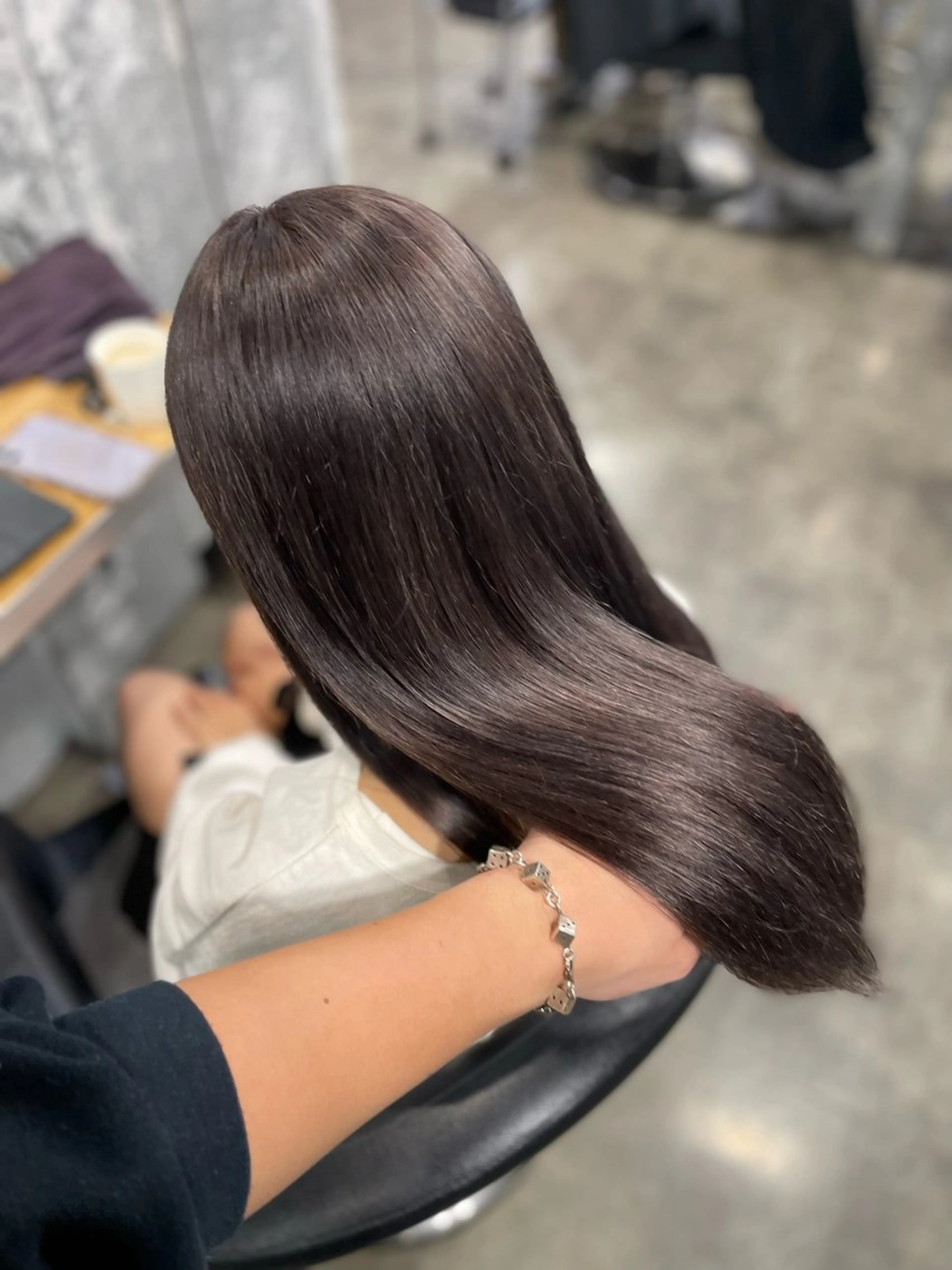 ミディアム カラー 艶髪/透明感🪽 DISCO🪽のヘアスタイル