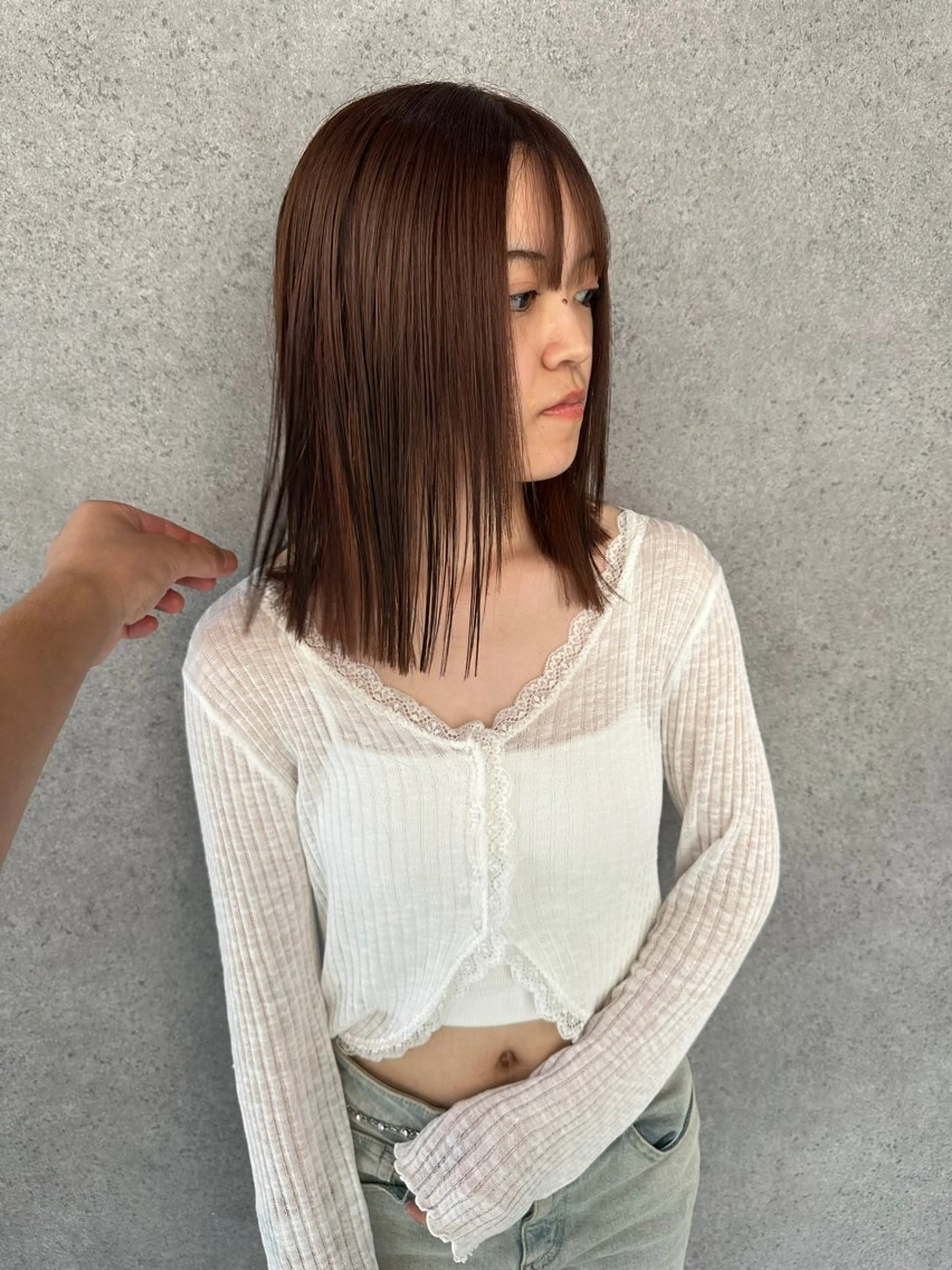 ミディアム 大橋 聖哉のヘアスタイル