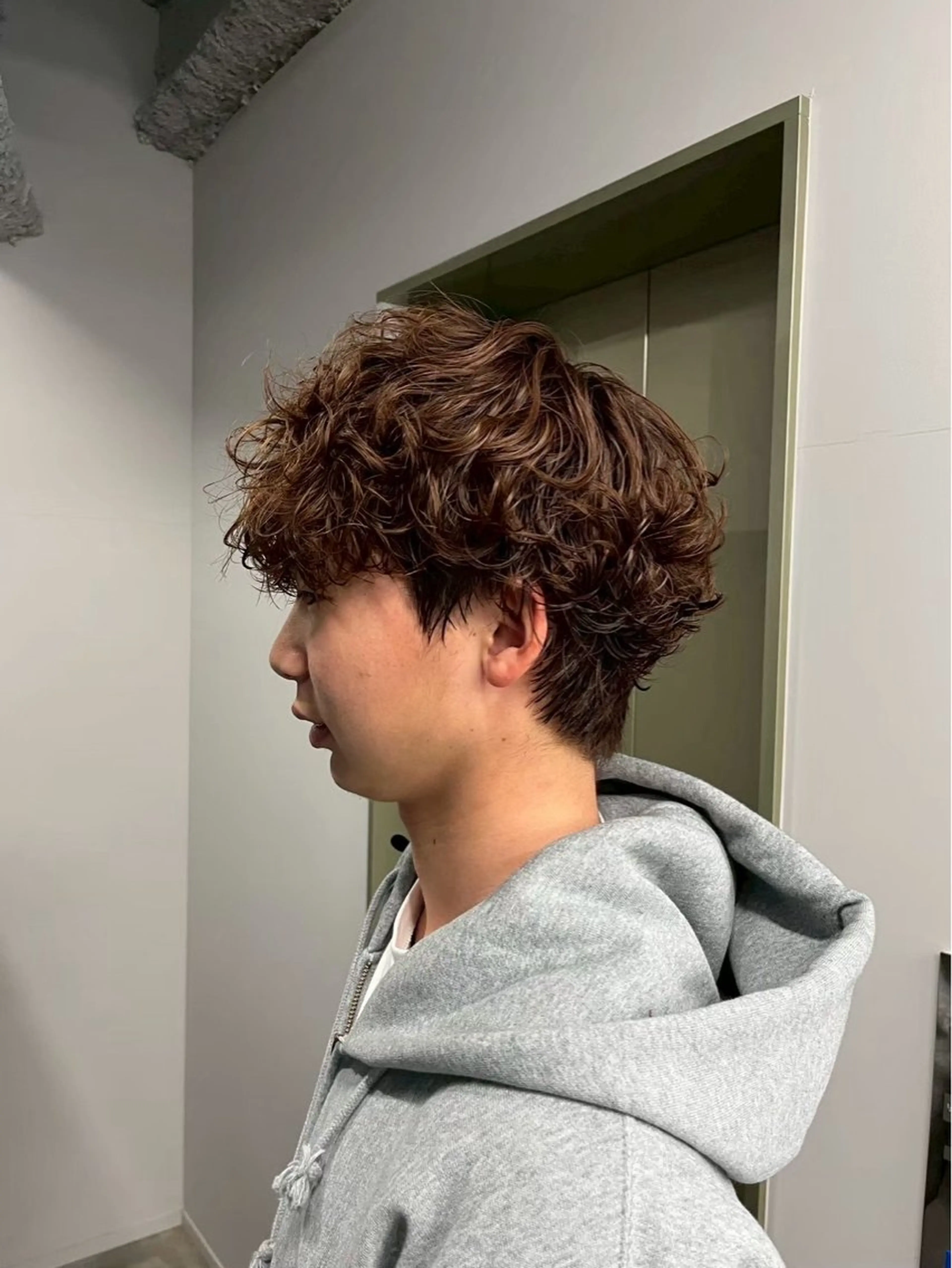 カラー パーマ メンズ 博多メンズヘア特化 ベップハルキのヘアスタイル