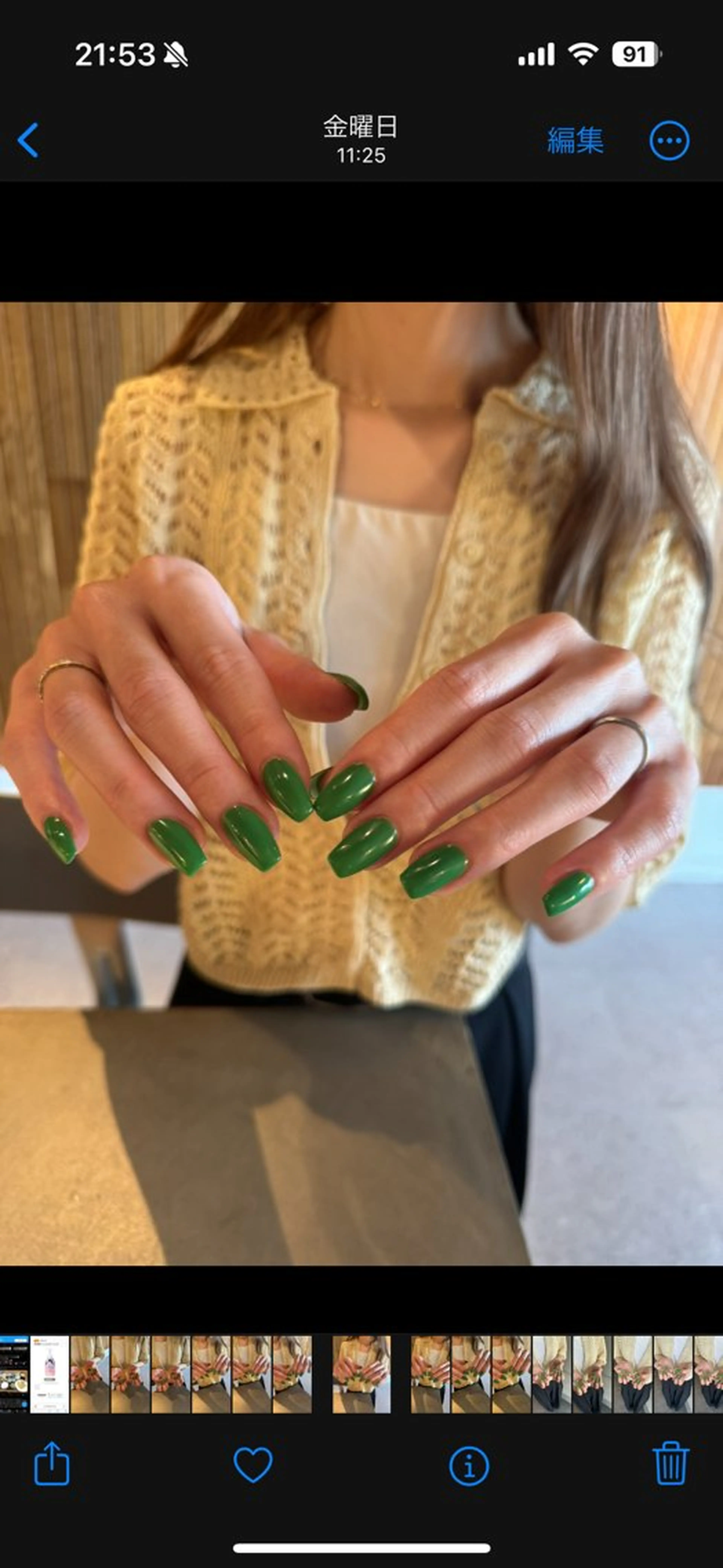 ネイル ハンドネイル にしぐち はるかのネイルデザイン