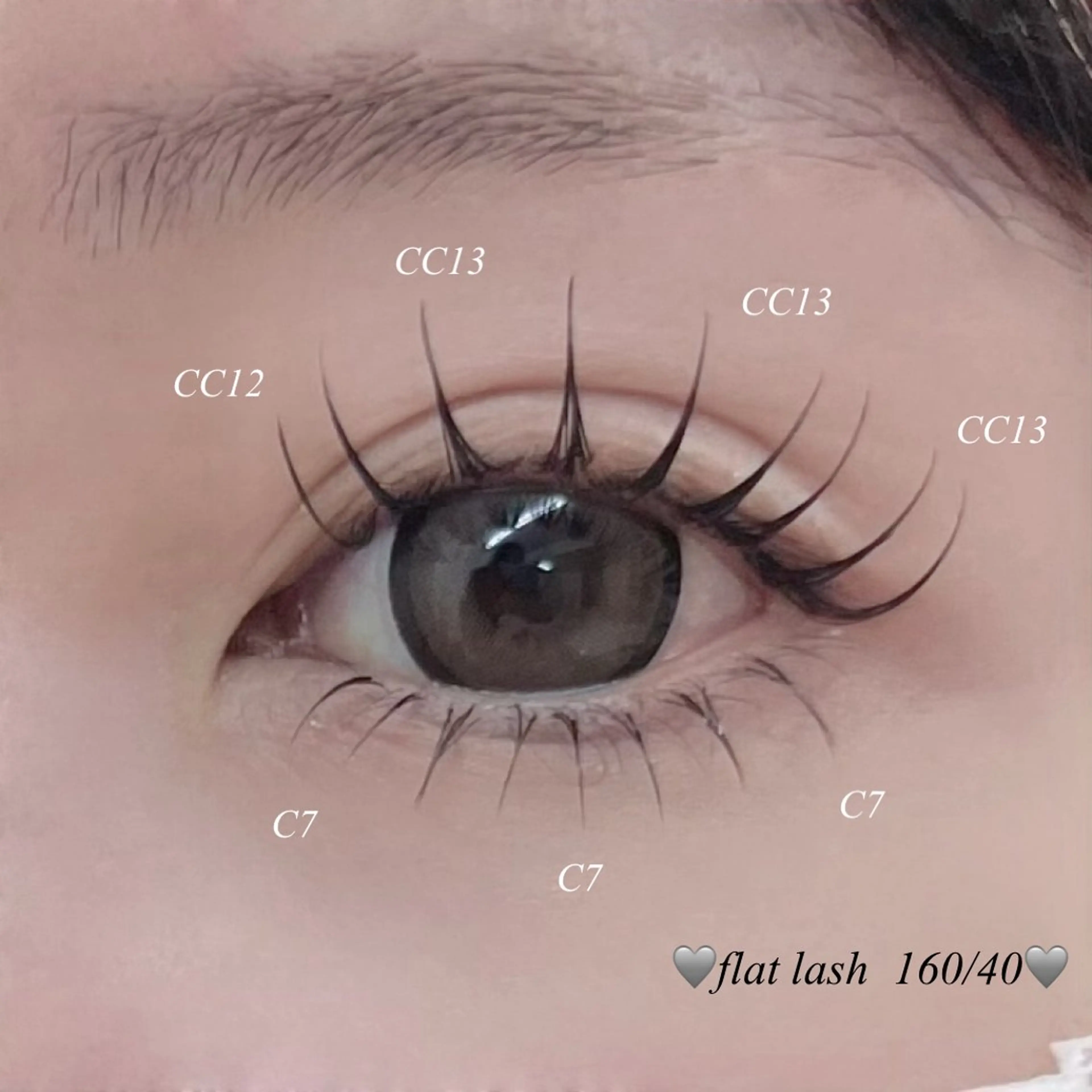 マツエク・マツパ マツエク michi RIHOのマツエク・マツパデザイン