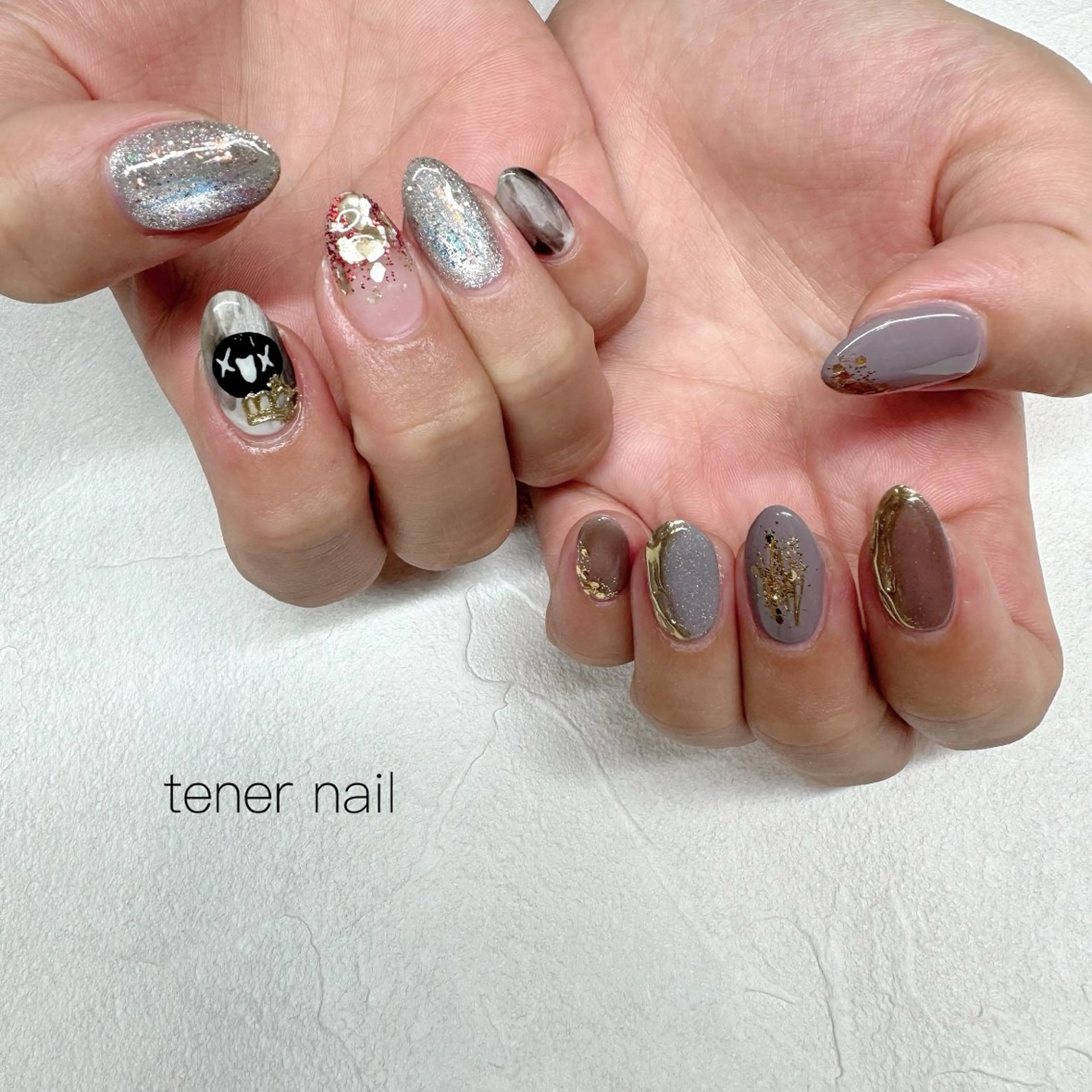 ネイル ニュアンスネイル ハンドネイル テネルネイル tener nailのネイルデザイン