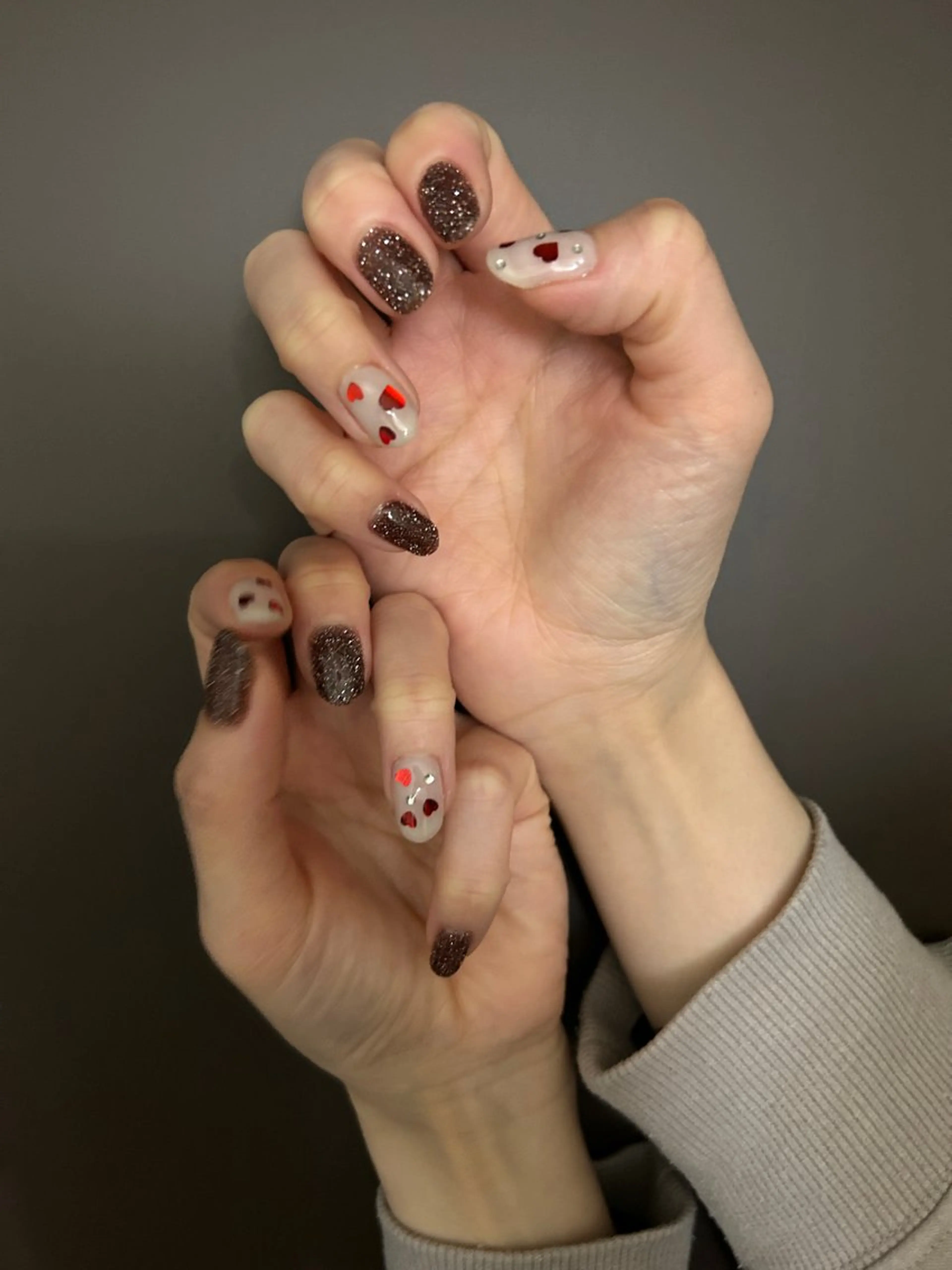 ネイル バレンタイン Forme MINAMIのネイルデザイン