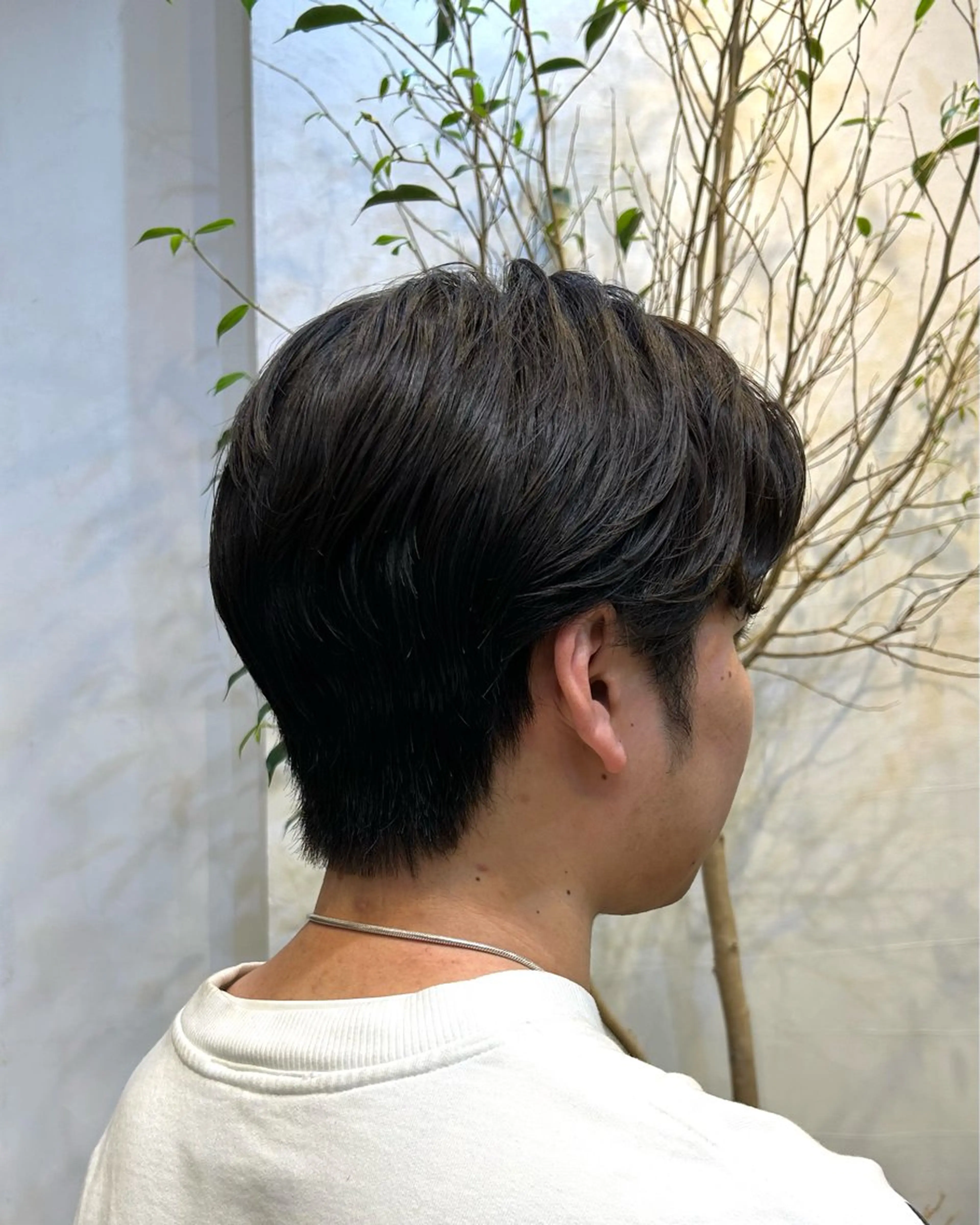 パーマ メンズ 海奈|透明感カラー |顔まわりカットのヘアスタイル