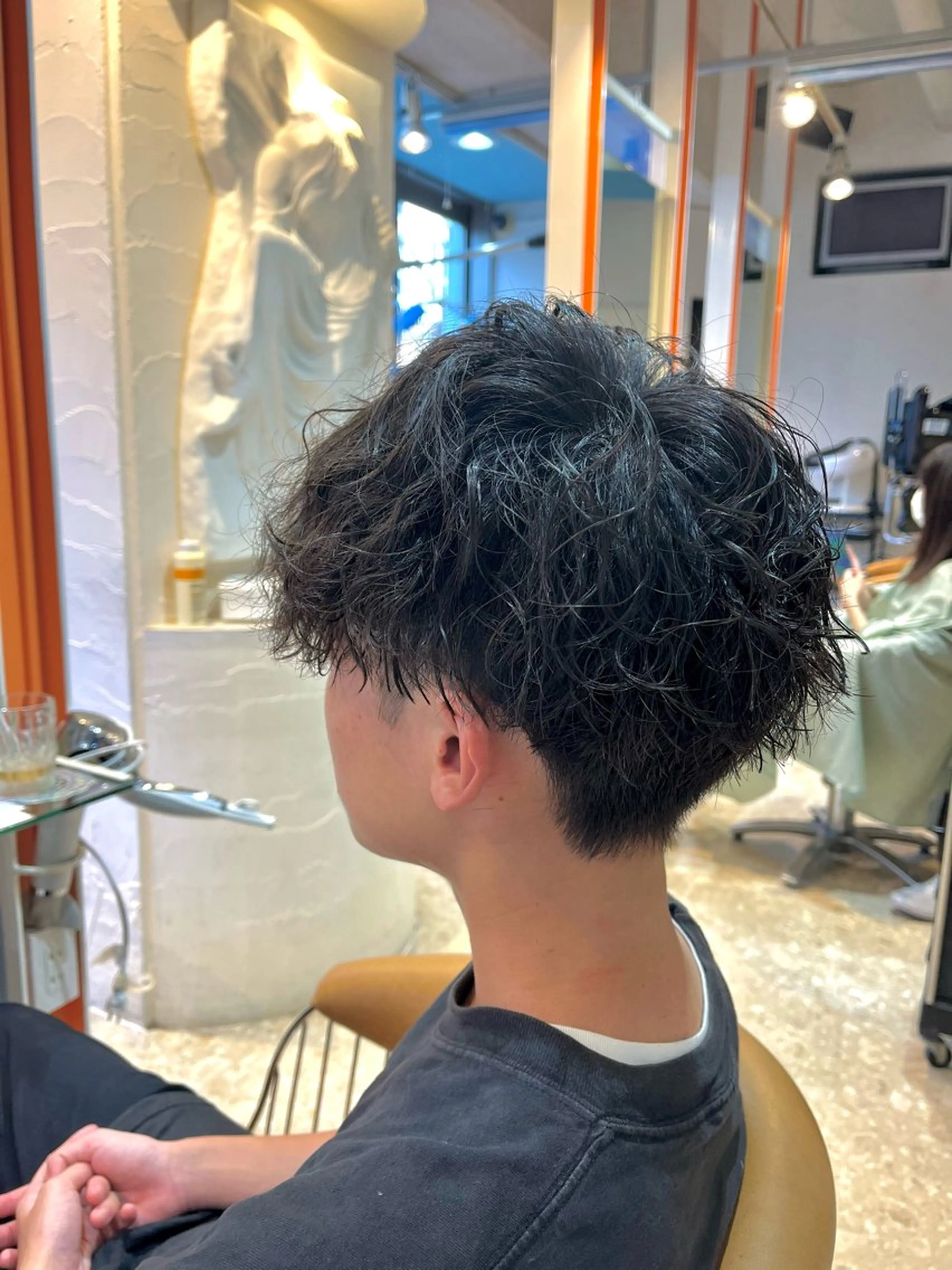🌿 men's perm 🌿 ニュアンスパーマ・カルマパーマ・波巻き・ツイストパーマ 🌿‬の写真