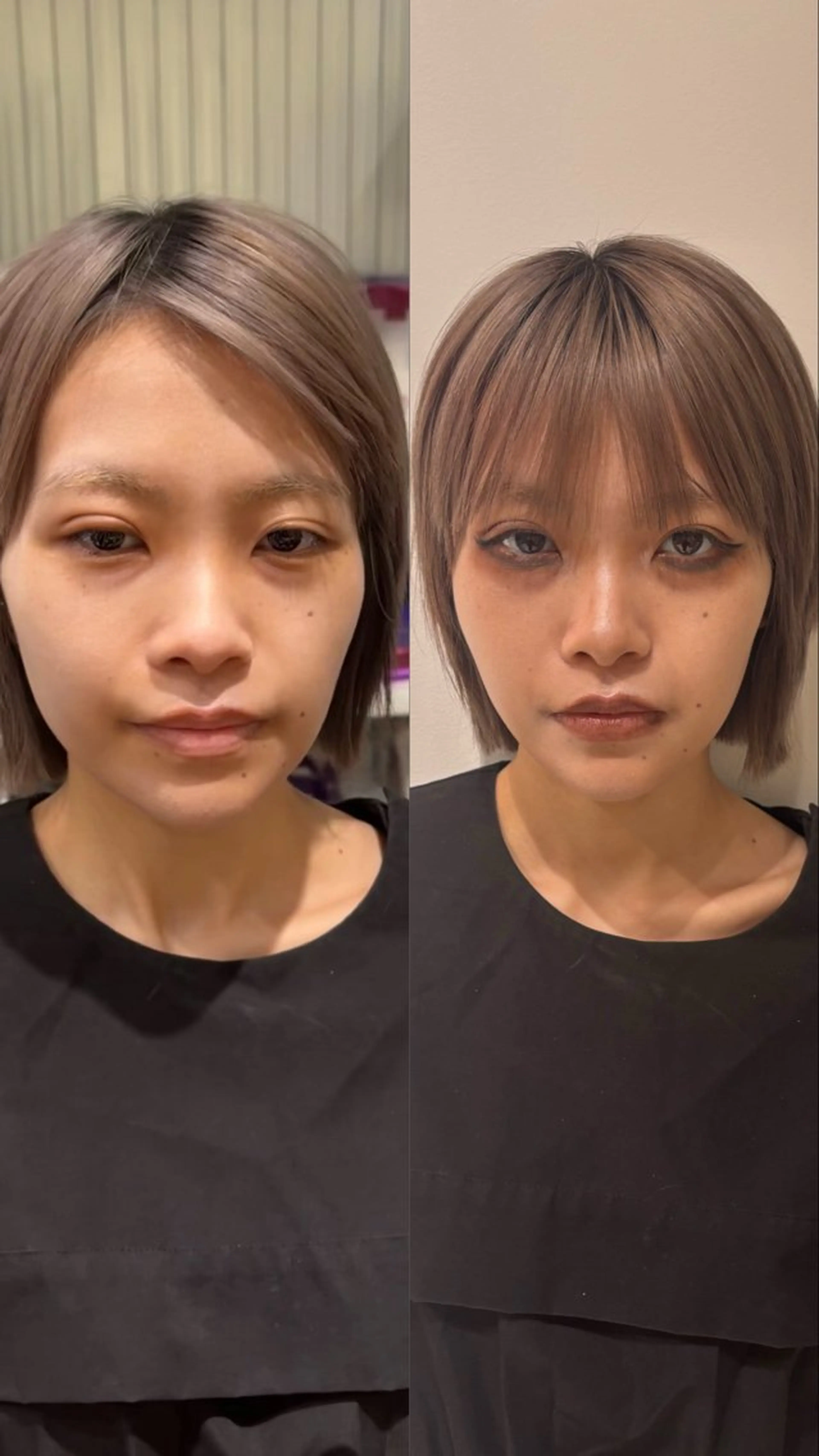 ショート 大阪／ハイトーン ／アレンジ／りなのヘアスタイル