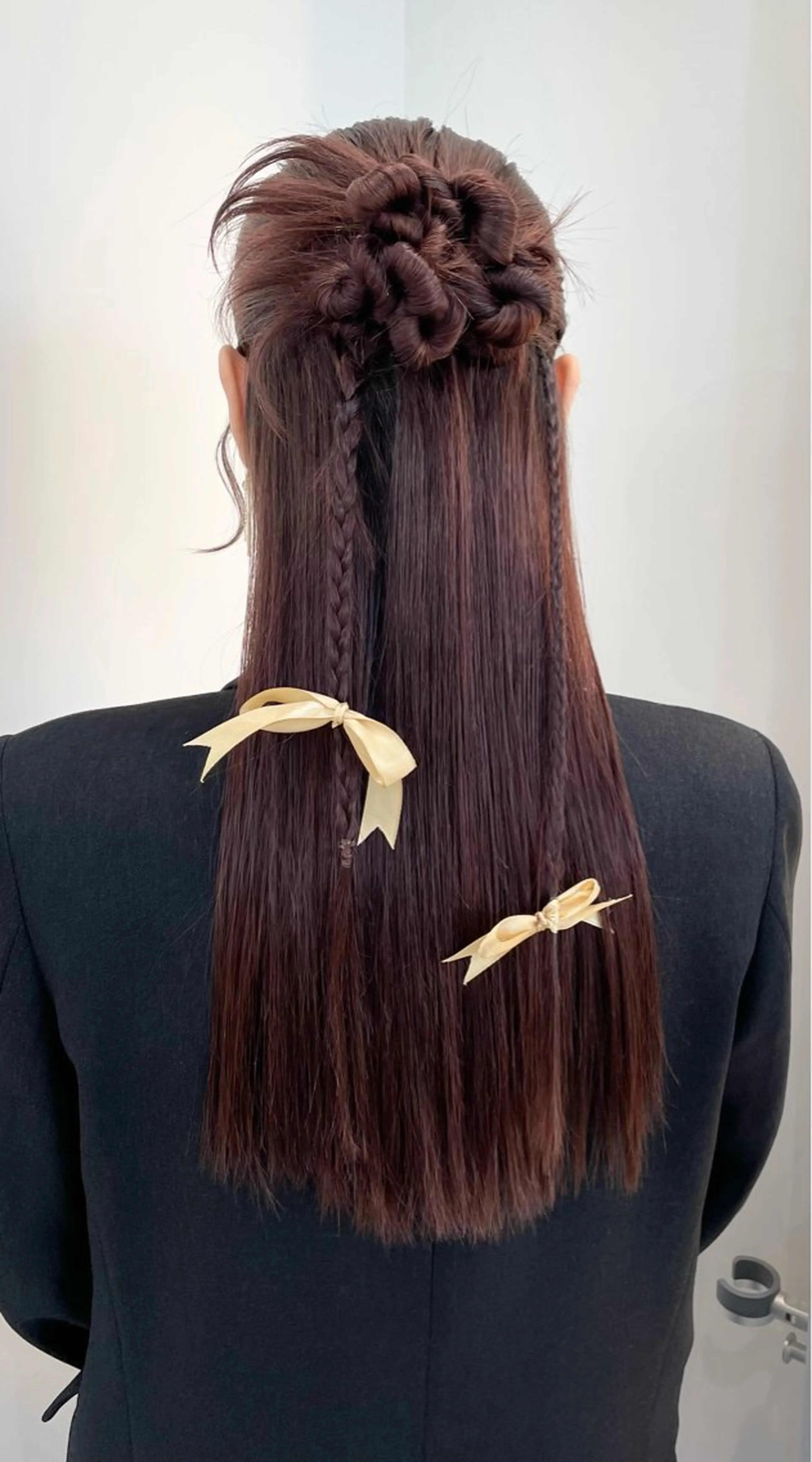 ヘアセット ma naのヘアスタイル