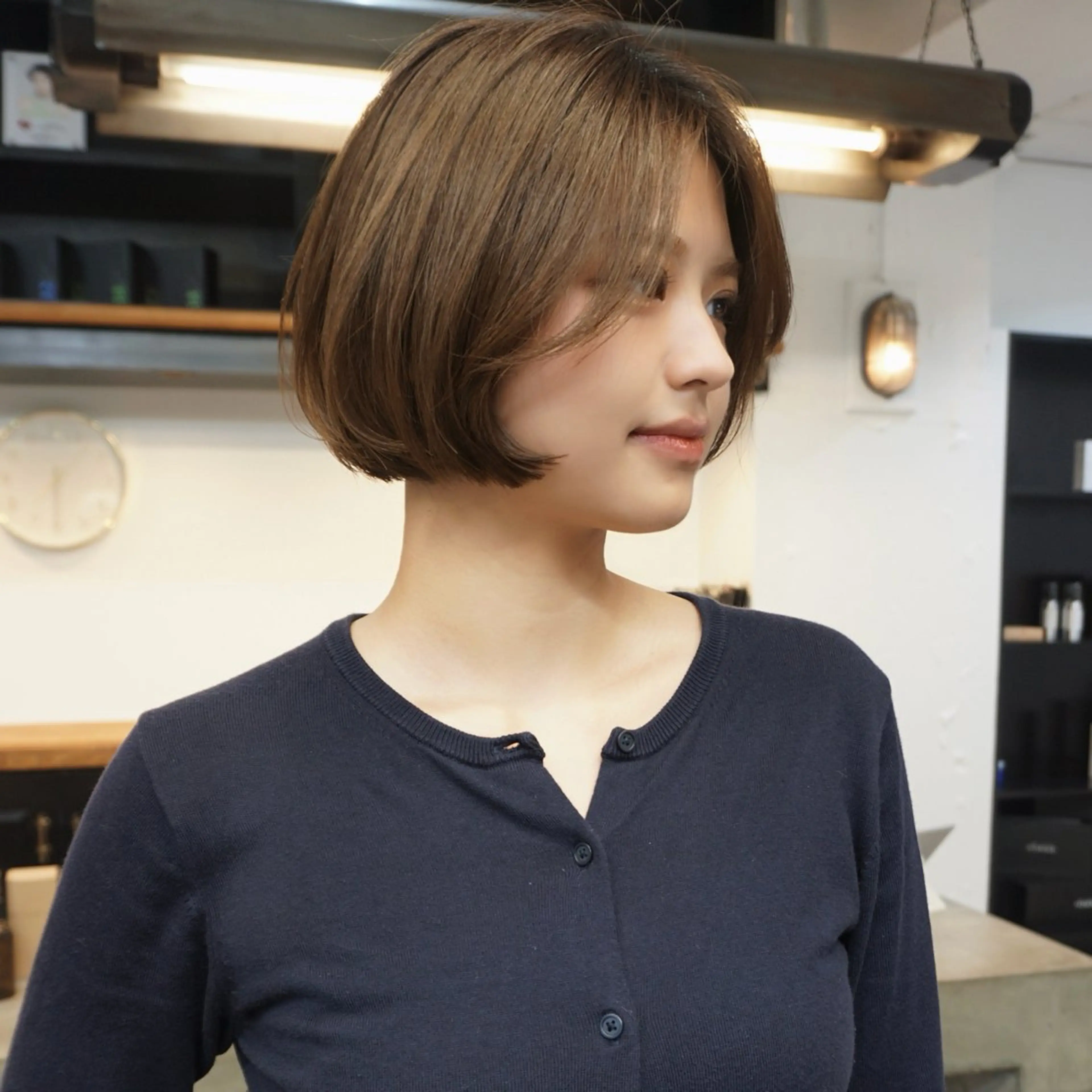 ショート カット トリートメント ボブ／アンニュイ 🌷しだひめな🌷のヘアスタイル