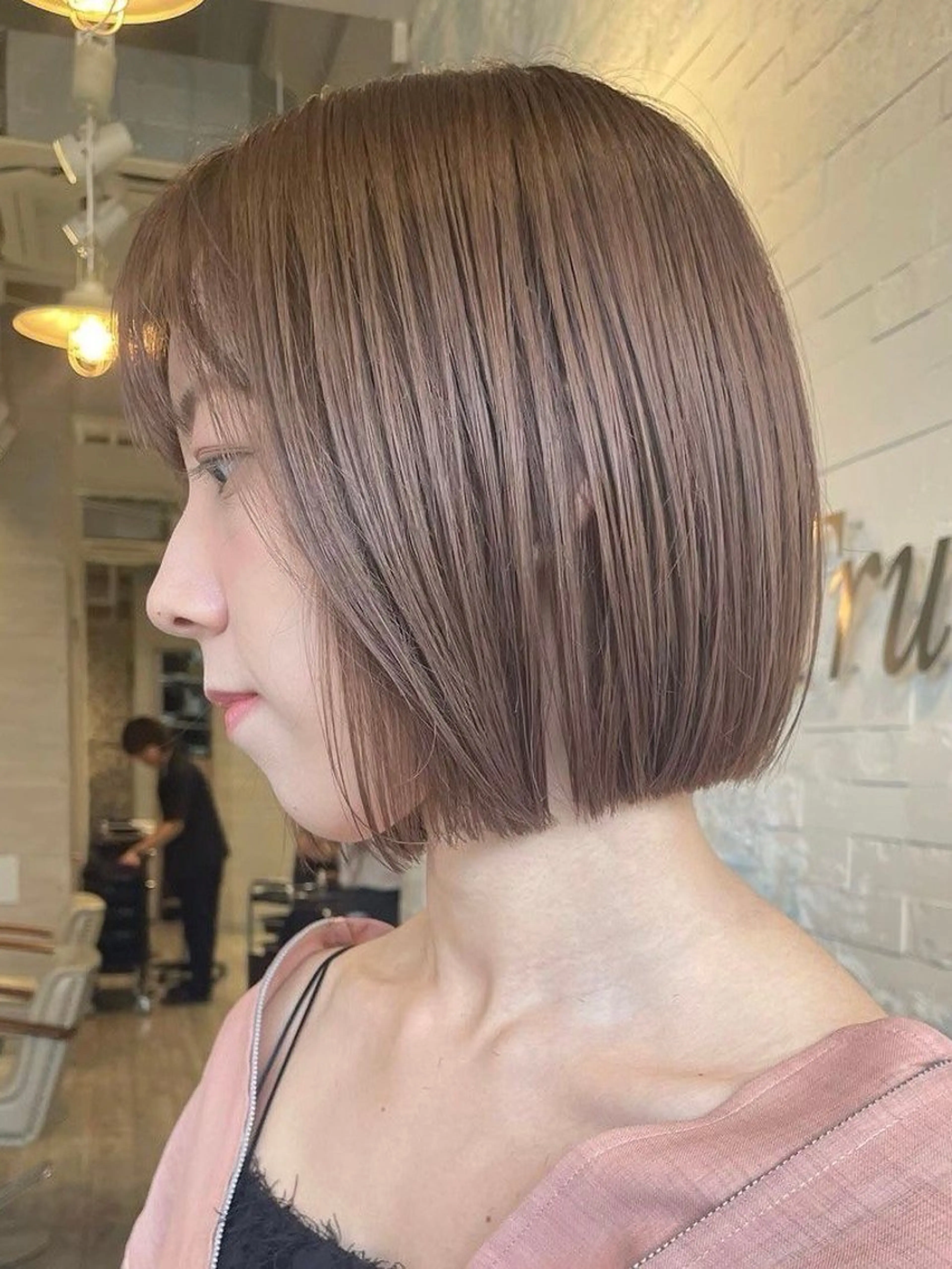 ショート カット ヘアカラー ボブ/ブリーチなし艶 カラー🫧sHOMaのヘアスタイル