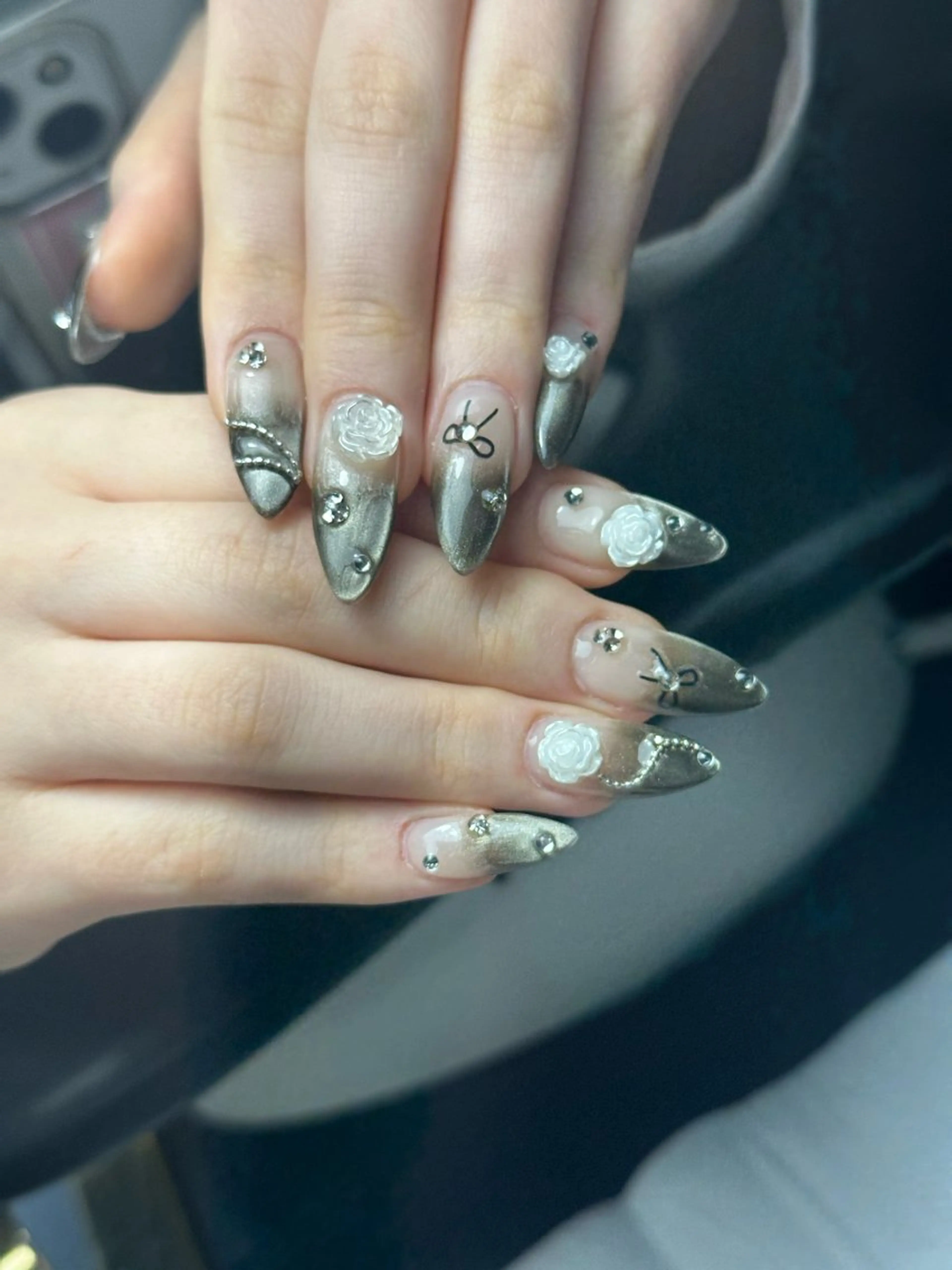 ネイル 韓国ネイル 持ち込み ニュアンスネイル 春ネイル 夏ネイル SORA ANA.CHUOのネイルデザイン