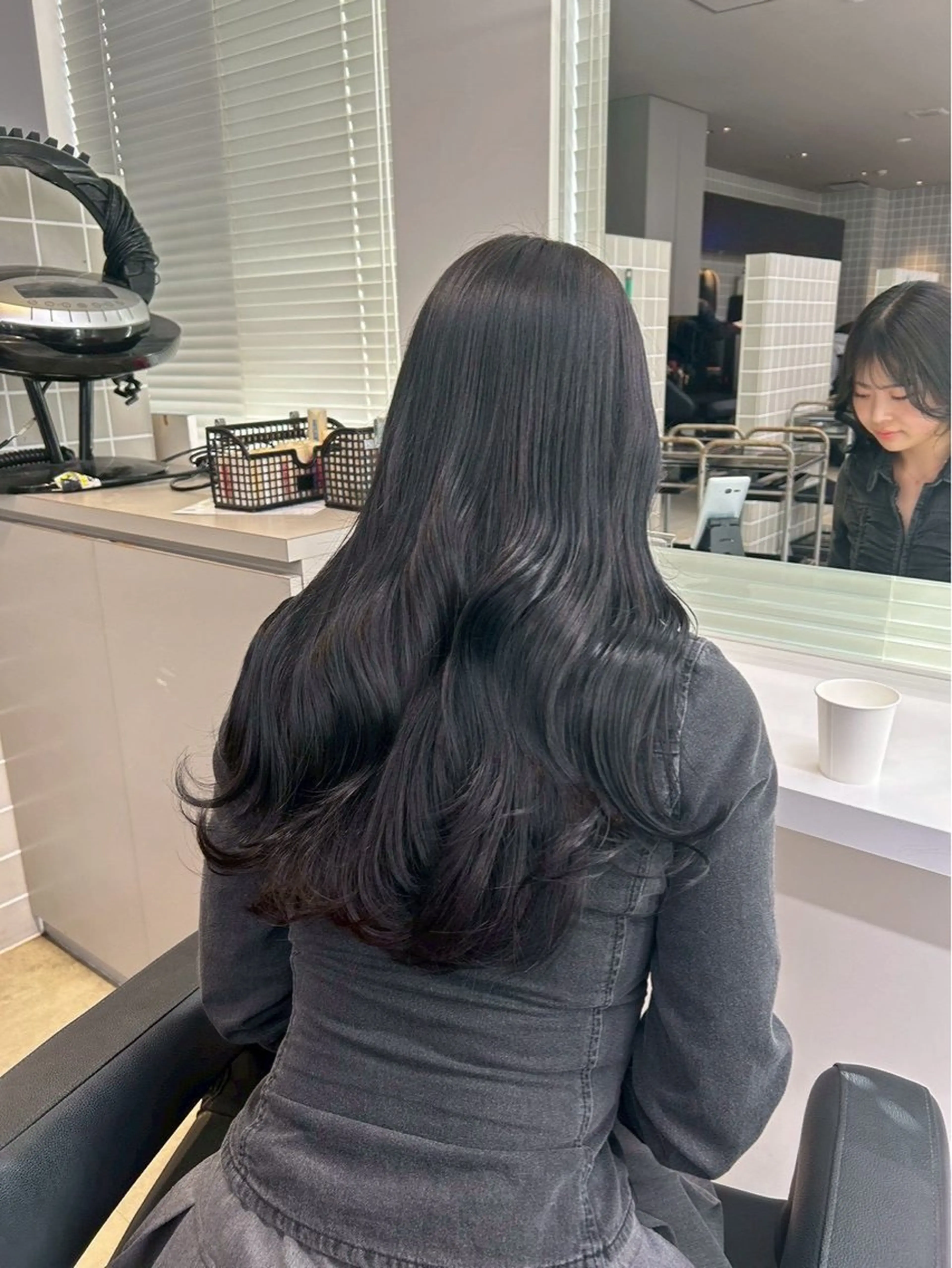 ロング 八谷 夏々海のヘアスタイル