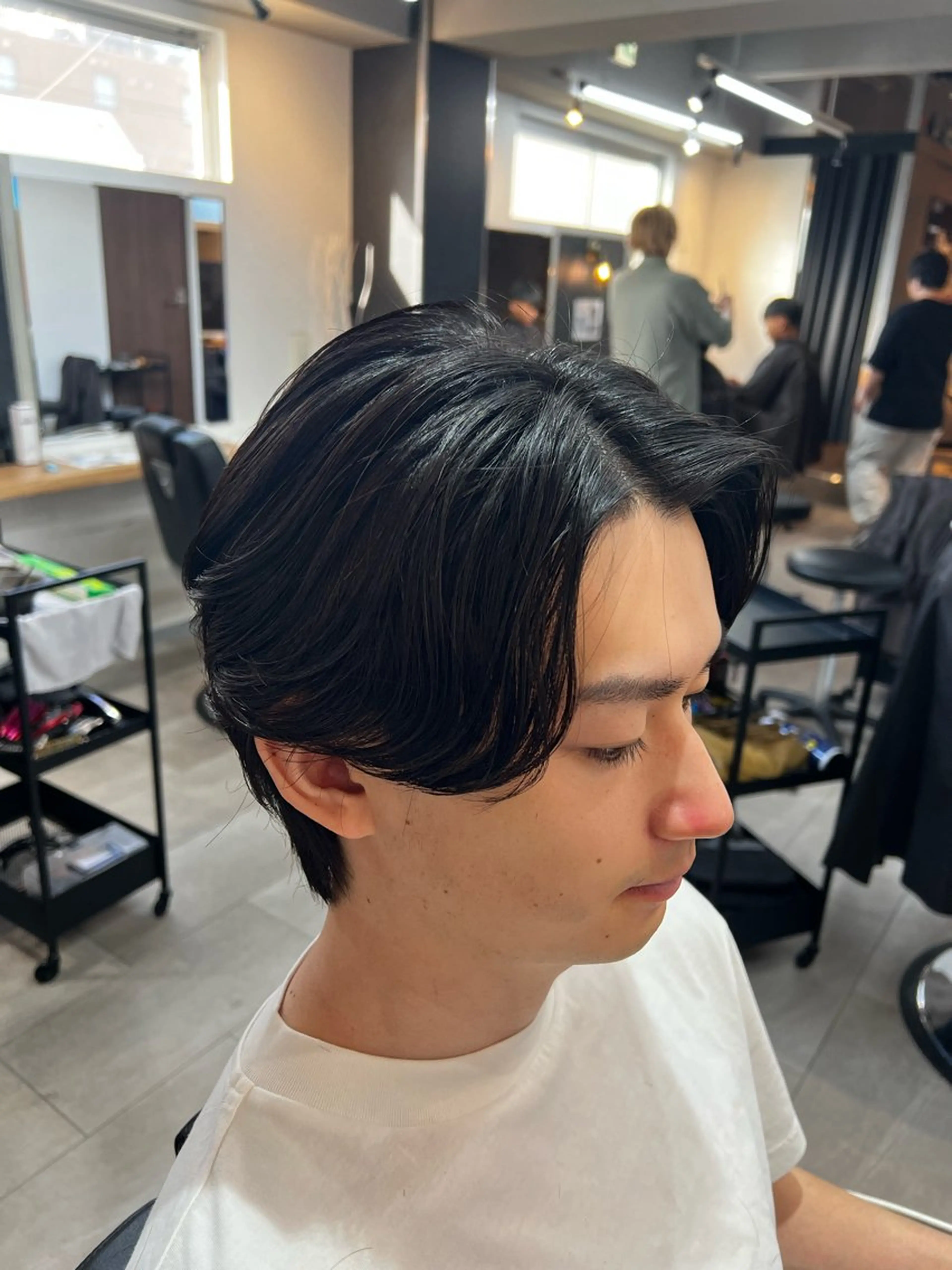 ショート カット パーマ ニュアンス特化🔥 マッシュ🎱瀬川竜生のヘアスタイル