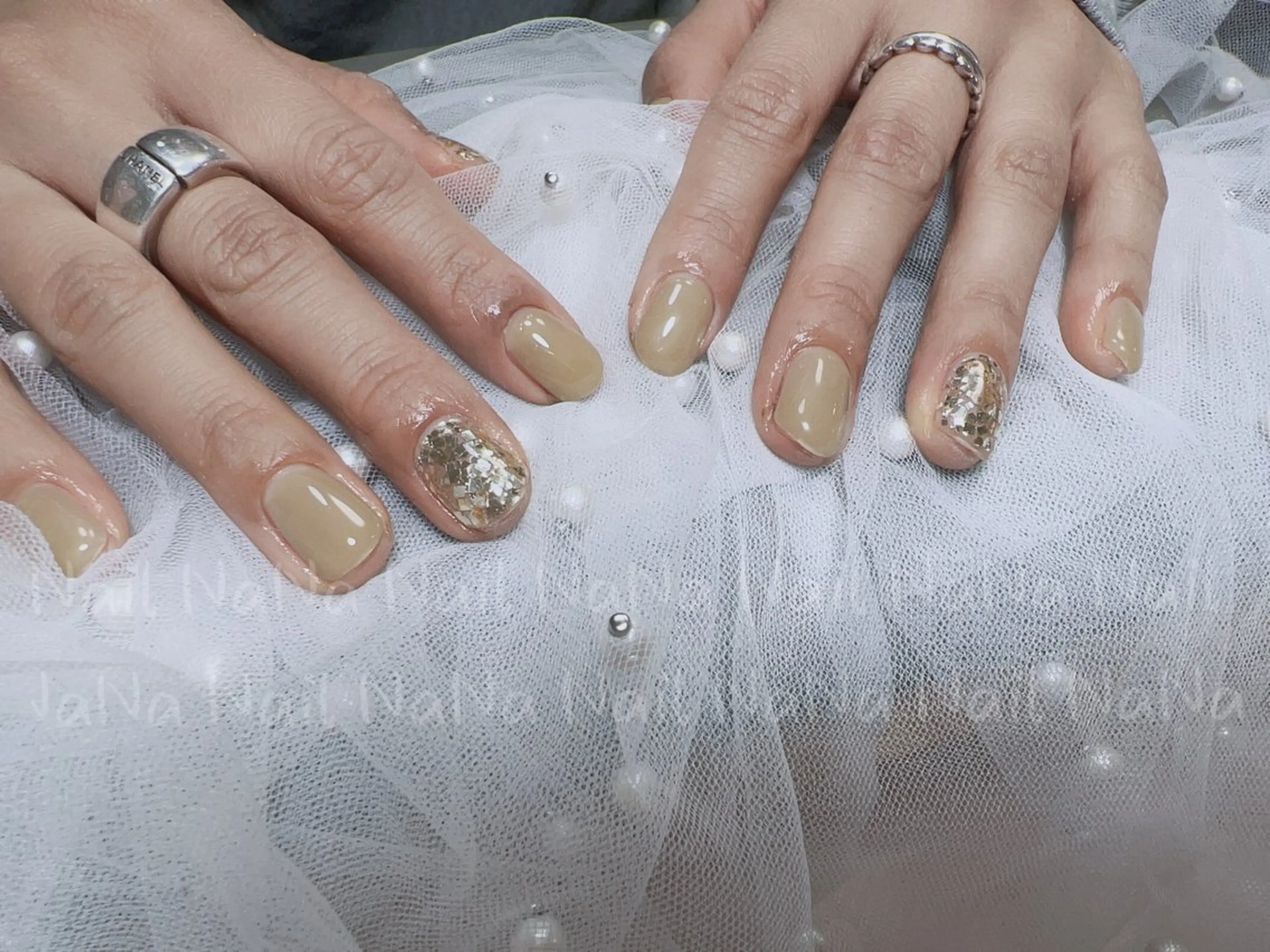 ネイル ラメ(グリッター) ハンドネイル Nail NaNaのネイルデザイン